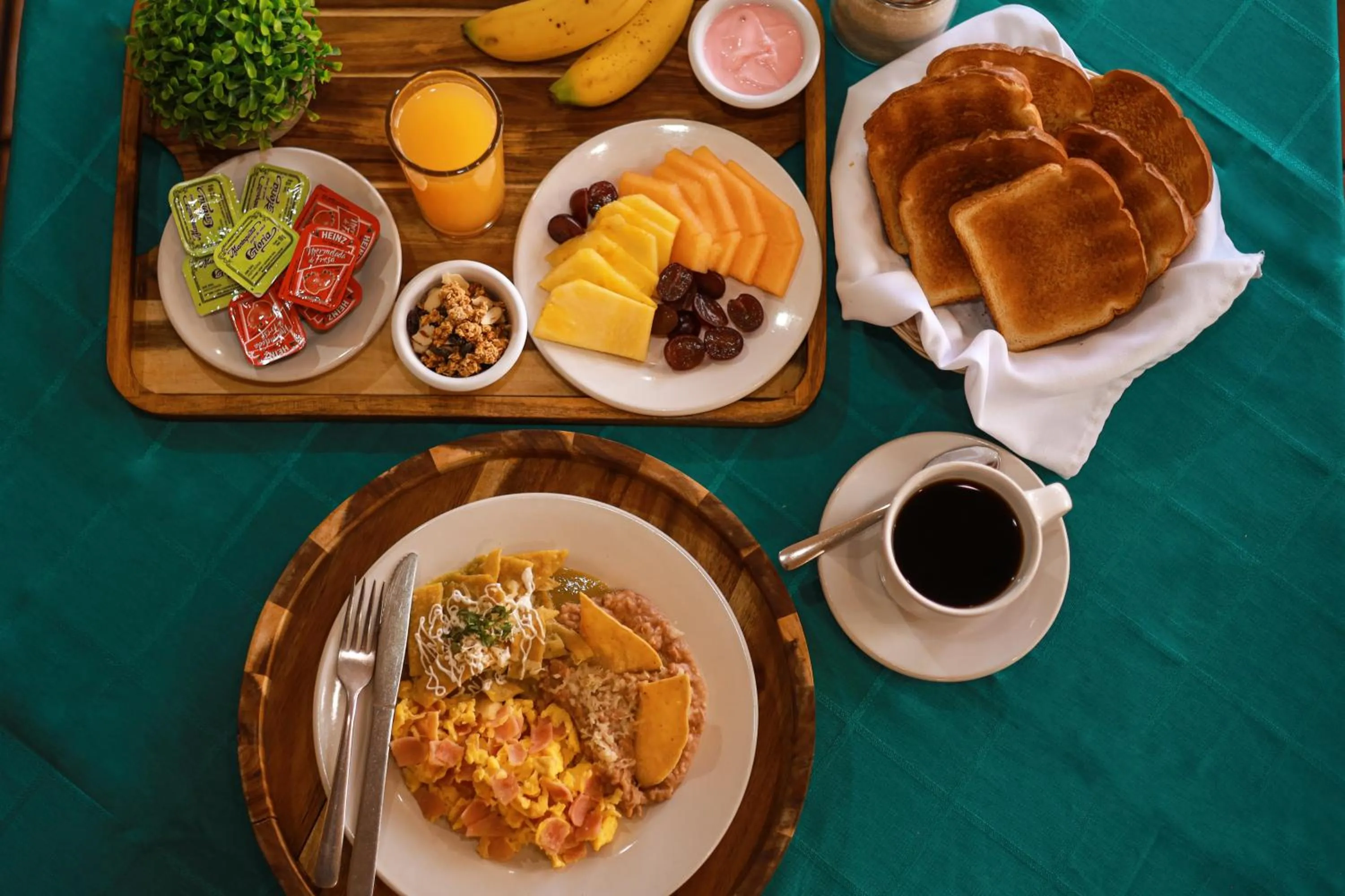 American breakfast in Gamma Durango Plaza Vizcaya