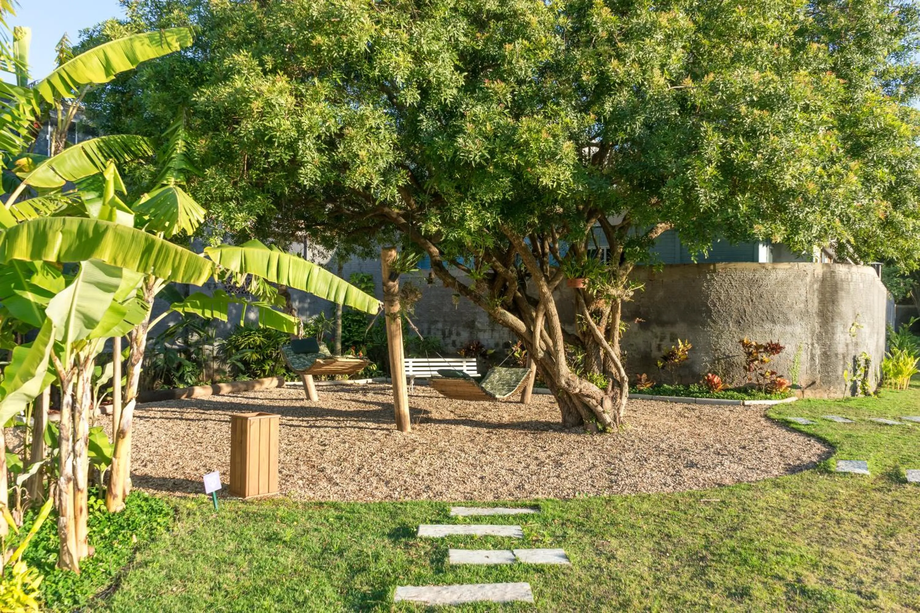 Garden in Makkai Resort Hotel Bombinhas