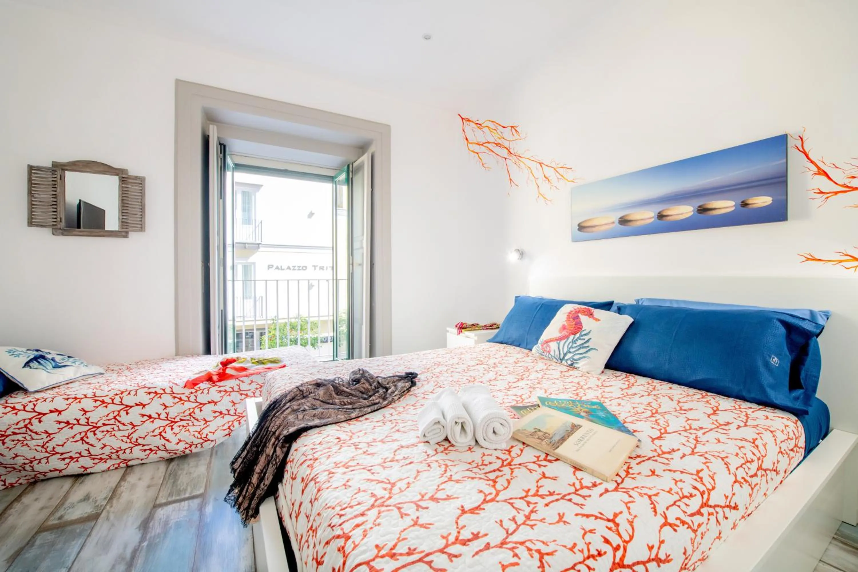 Bedroom, Bed in Il Ciottolo Sorrento