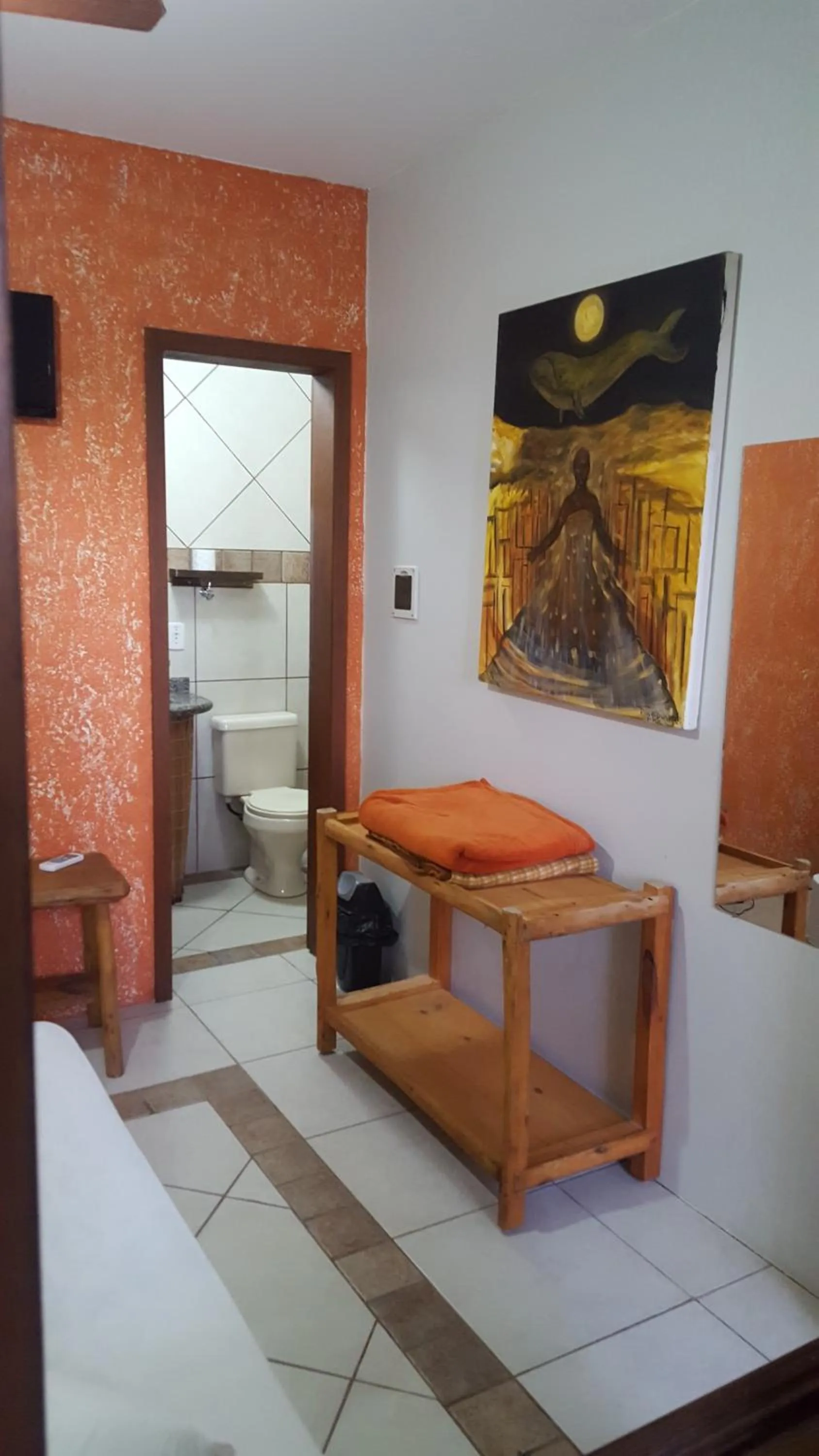 Toilet in Pousada Pé na Areia