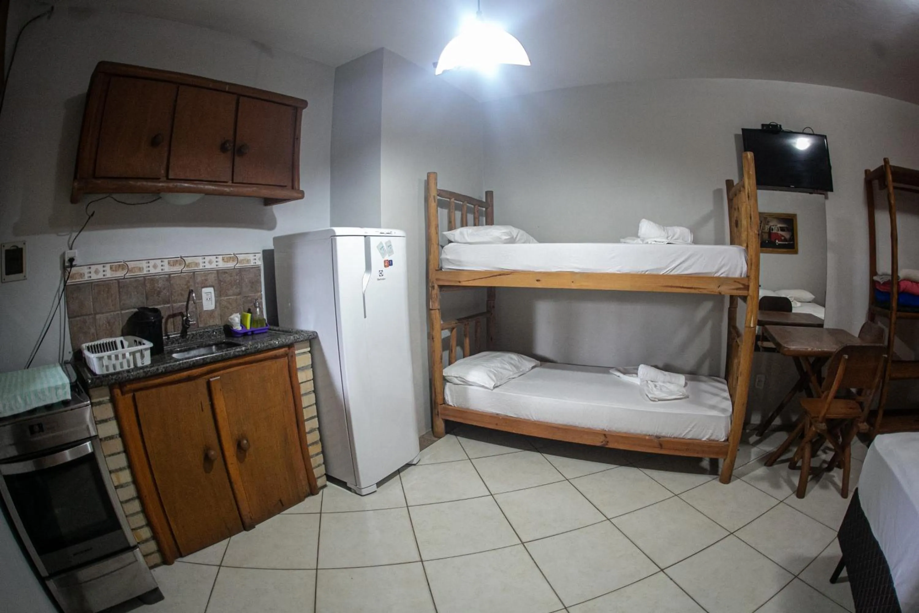 Bed in Pousada Pé na Areia