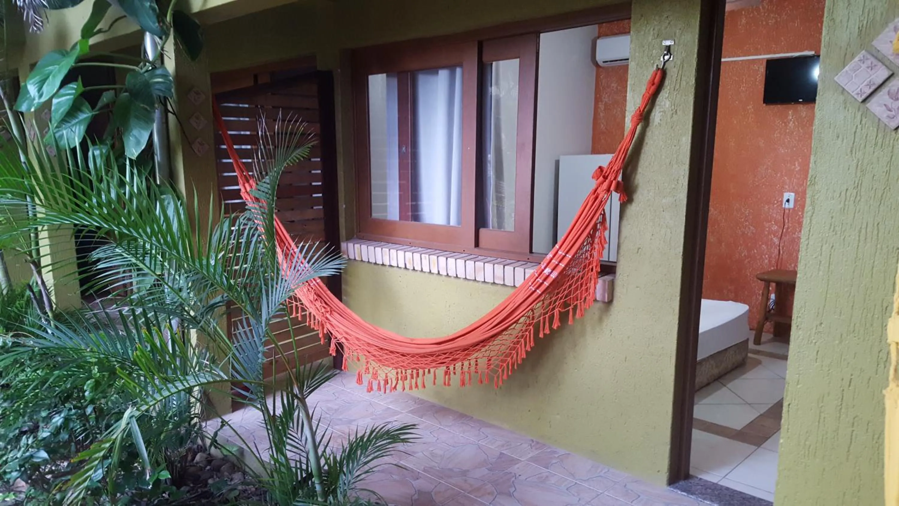 Balcony/Terrace in Pousada Pé na Areia