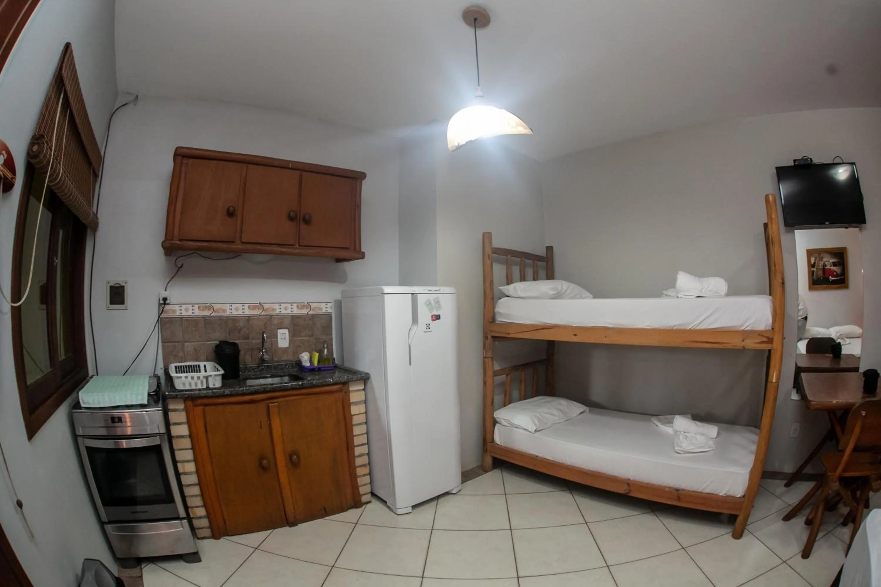 Bed in Pousada Pé na Areia