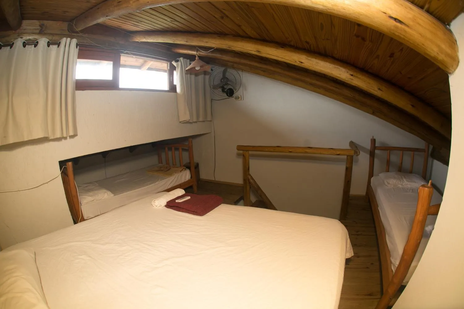 Bed in Pousada Pé na Areia