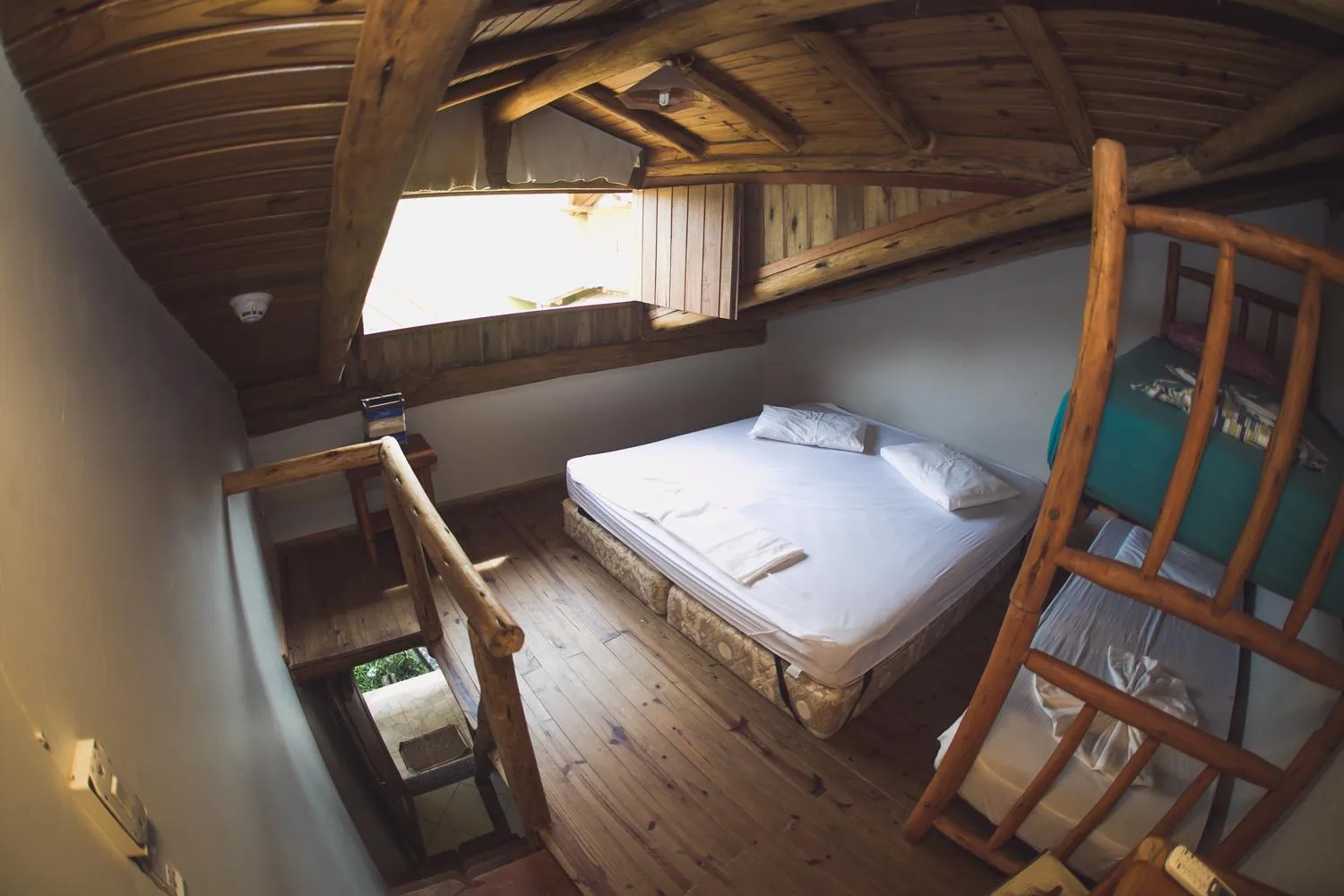 Bed in Pousada Pé na Areia