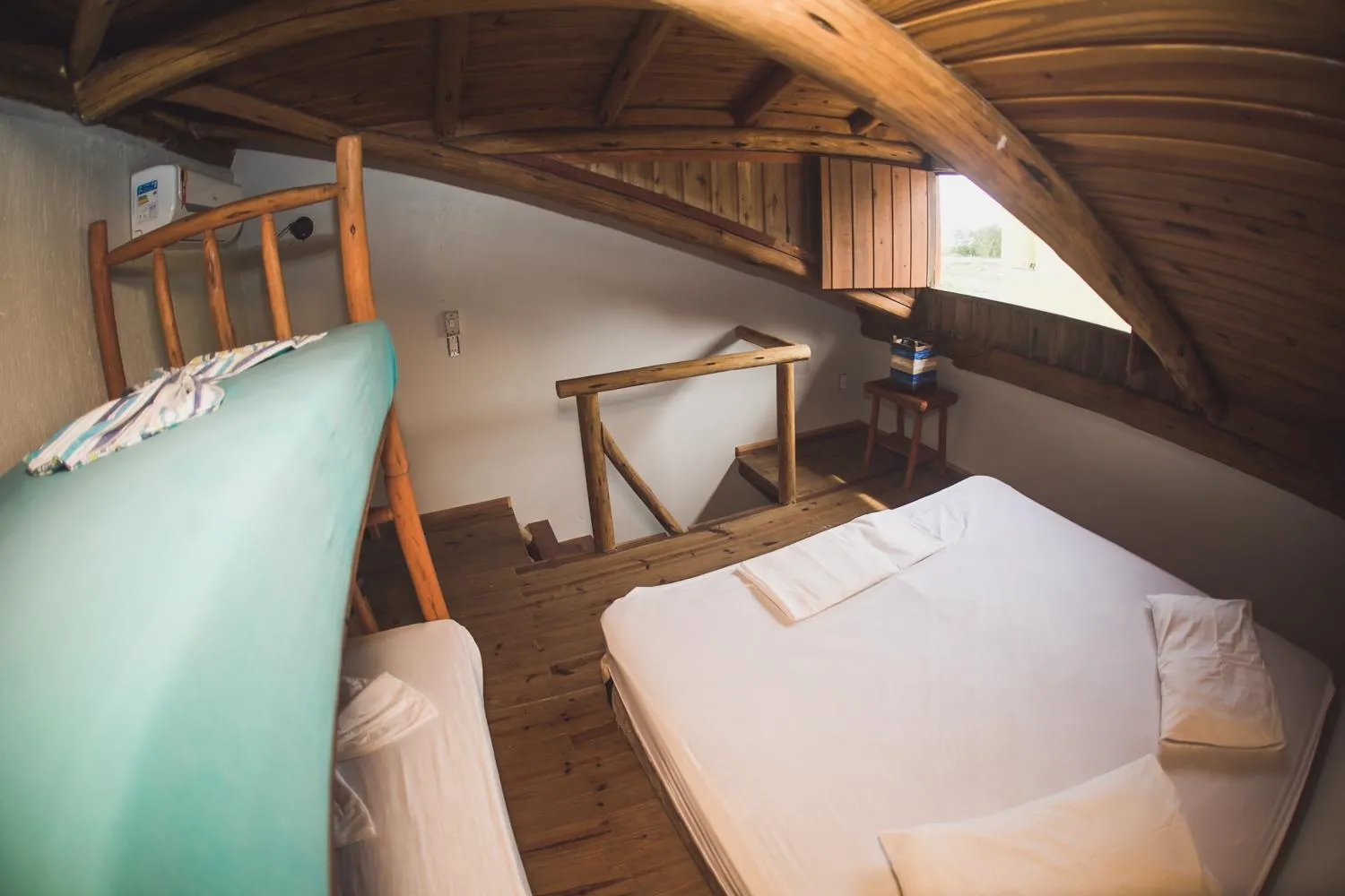 Bed in Pousada Pé na Areia