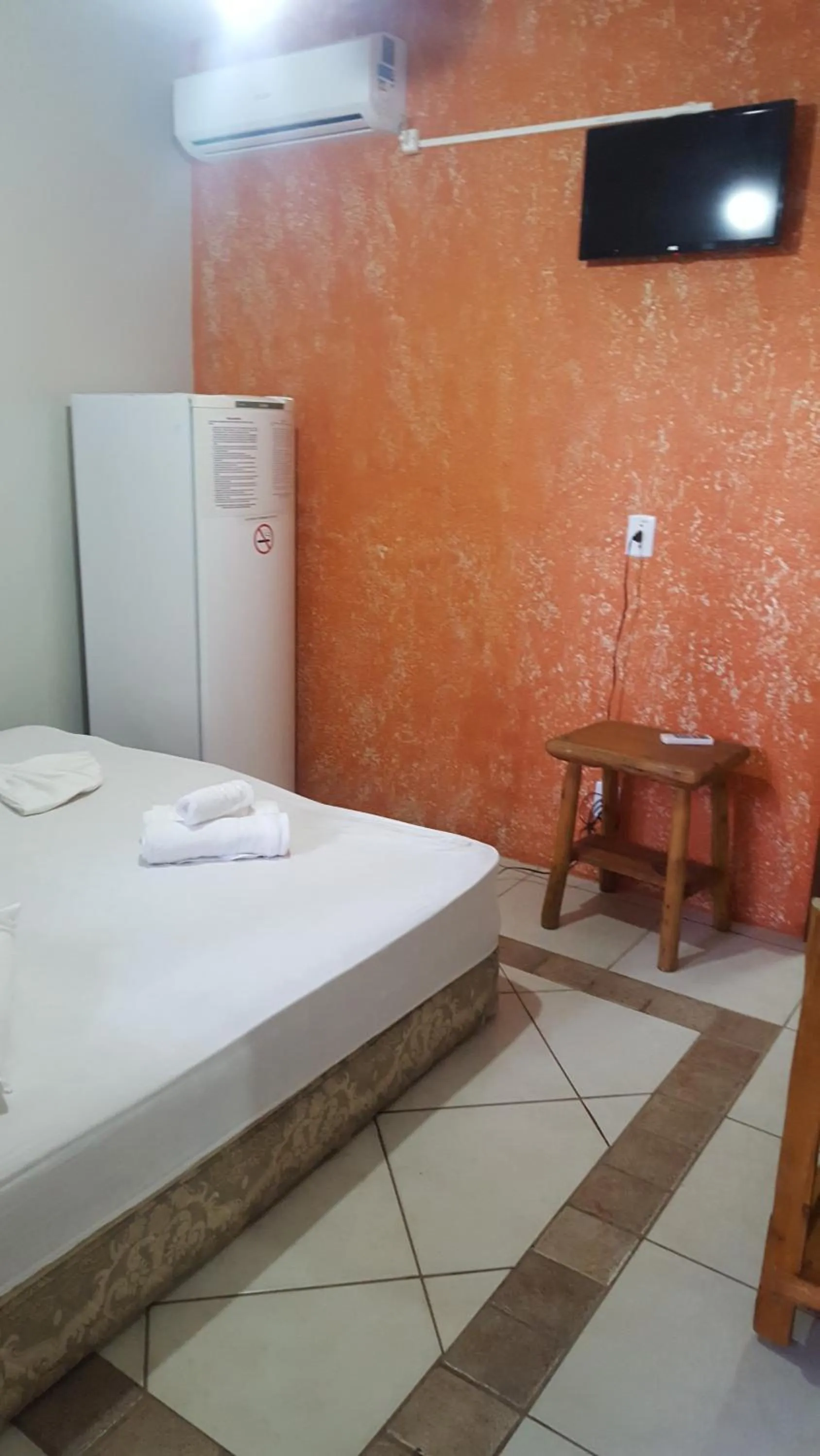 Bedroom, Bed in Pousada Pé na Areia