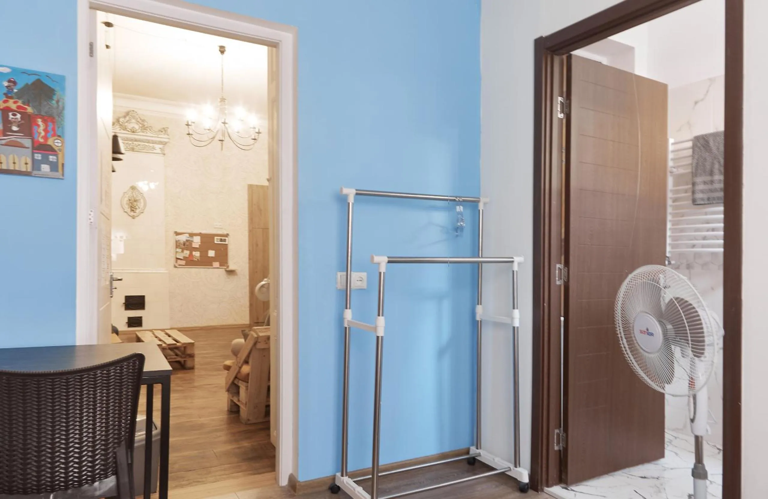 Shower in Moosica Hostel