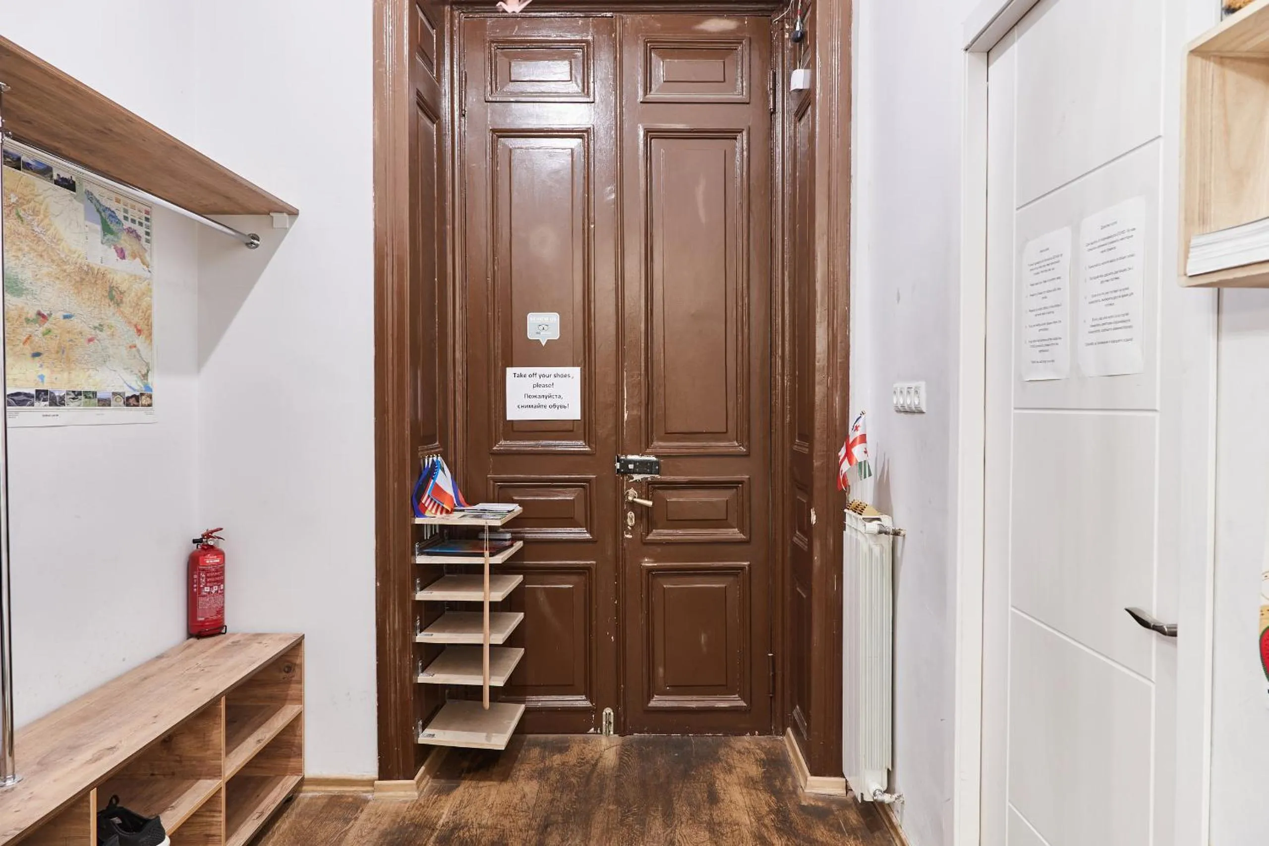 Facade/entrance in Moosica Hostel