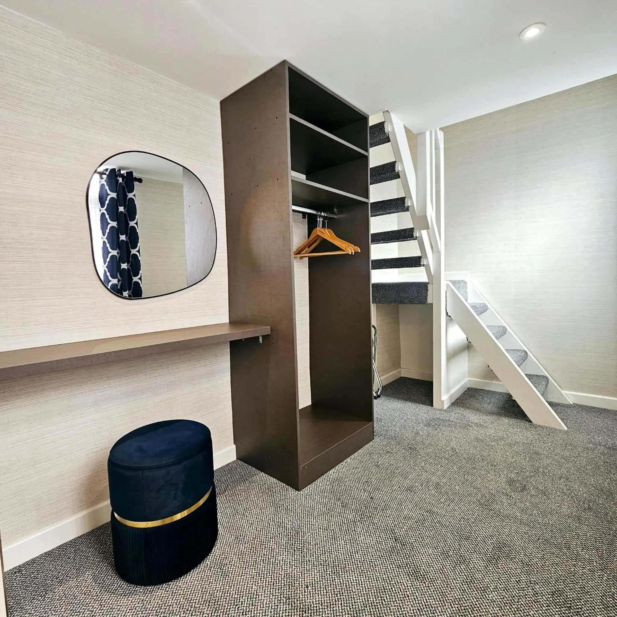 Bedroom in Mentone Hotel