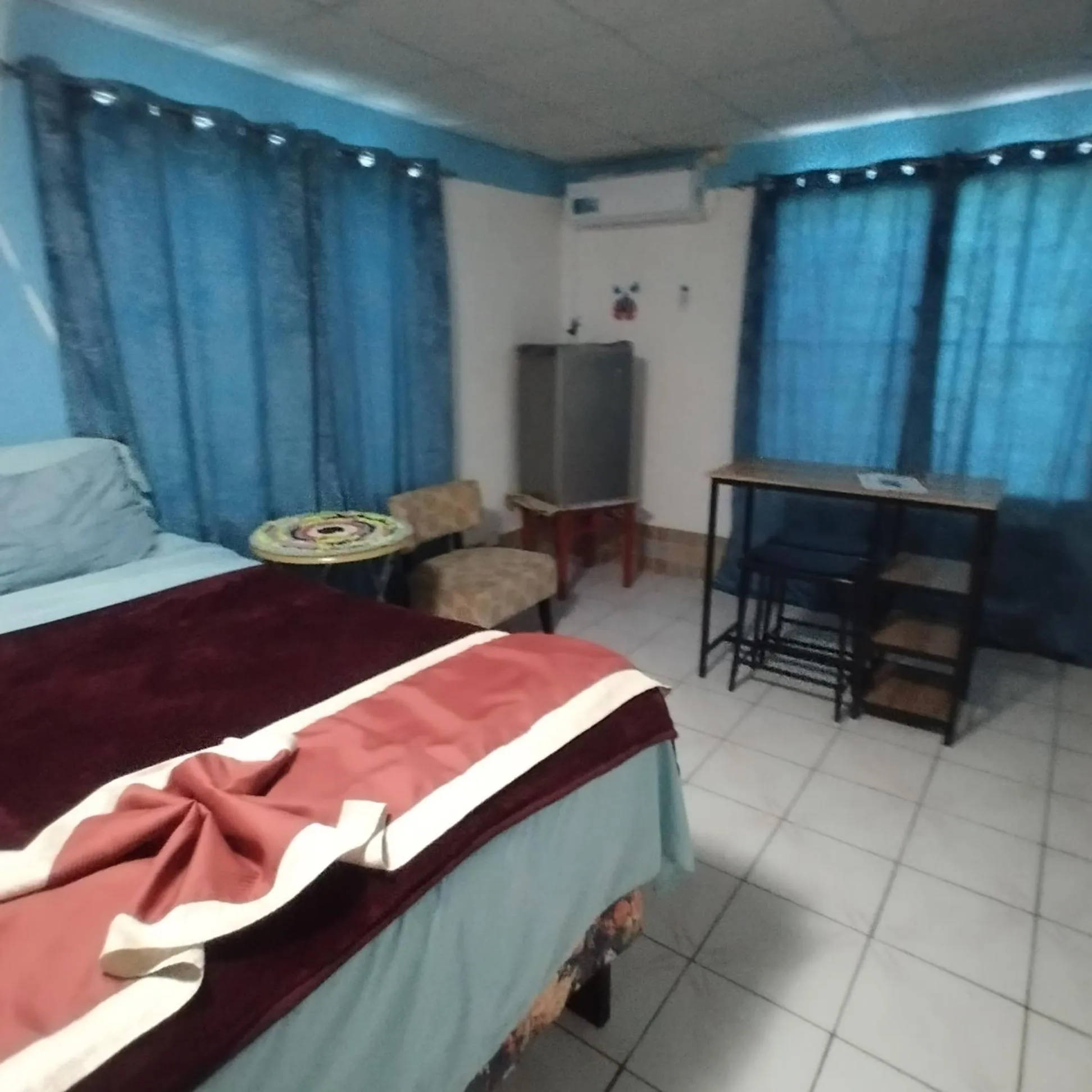 Bed in The Red Hut Inn