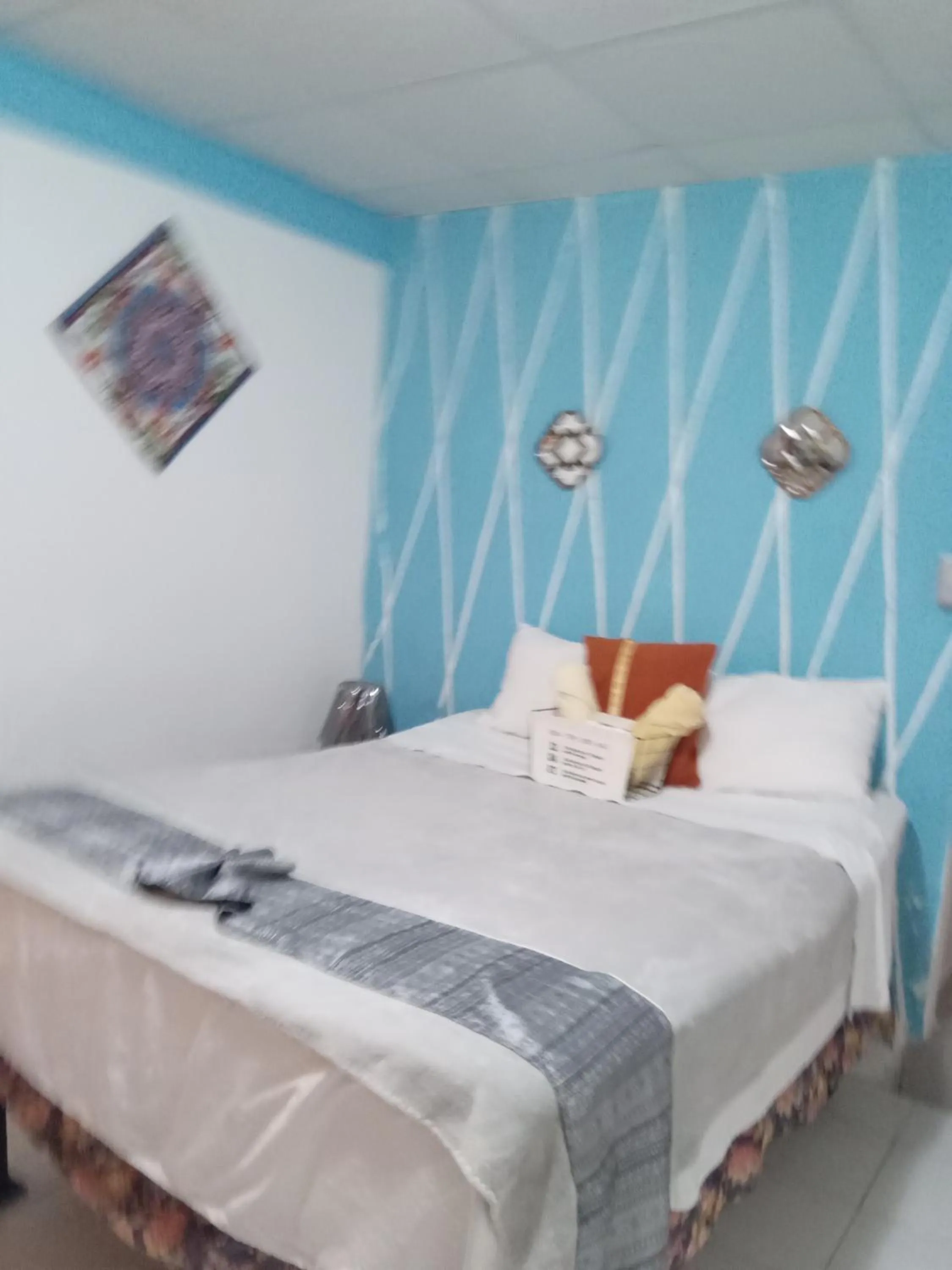 Bed in The Red Hut Inn