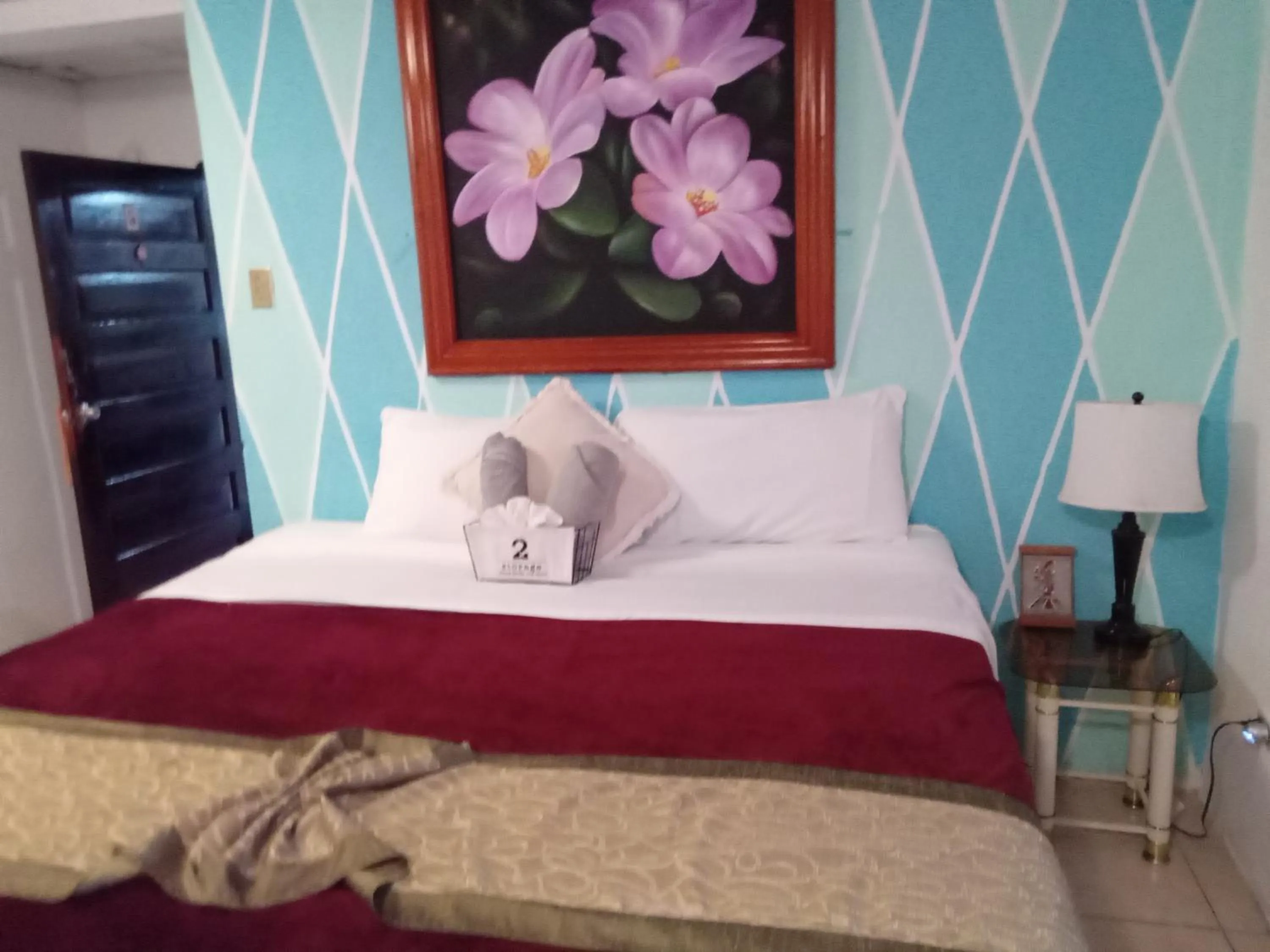 Bed in The Red Hut Inn