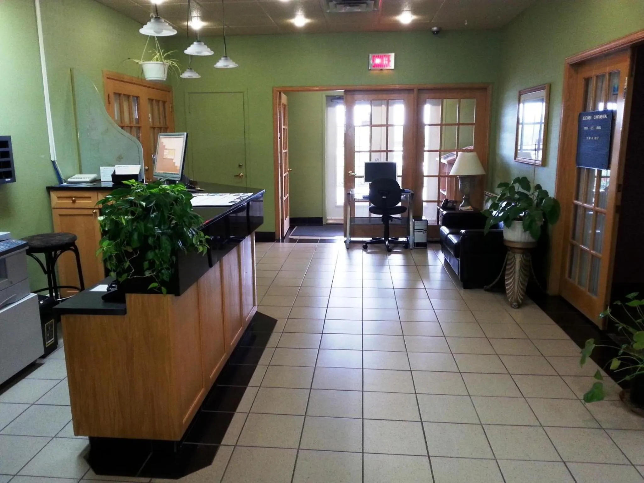 Lobby or reception in Auberge La Rocaille