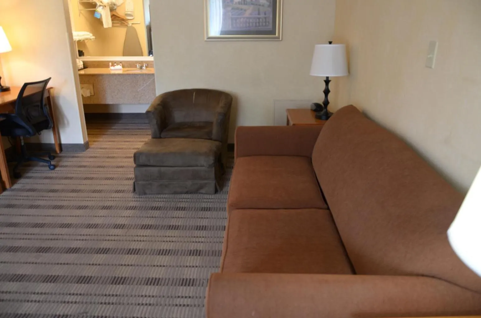 Living room in Rodeway Inn