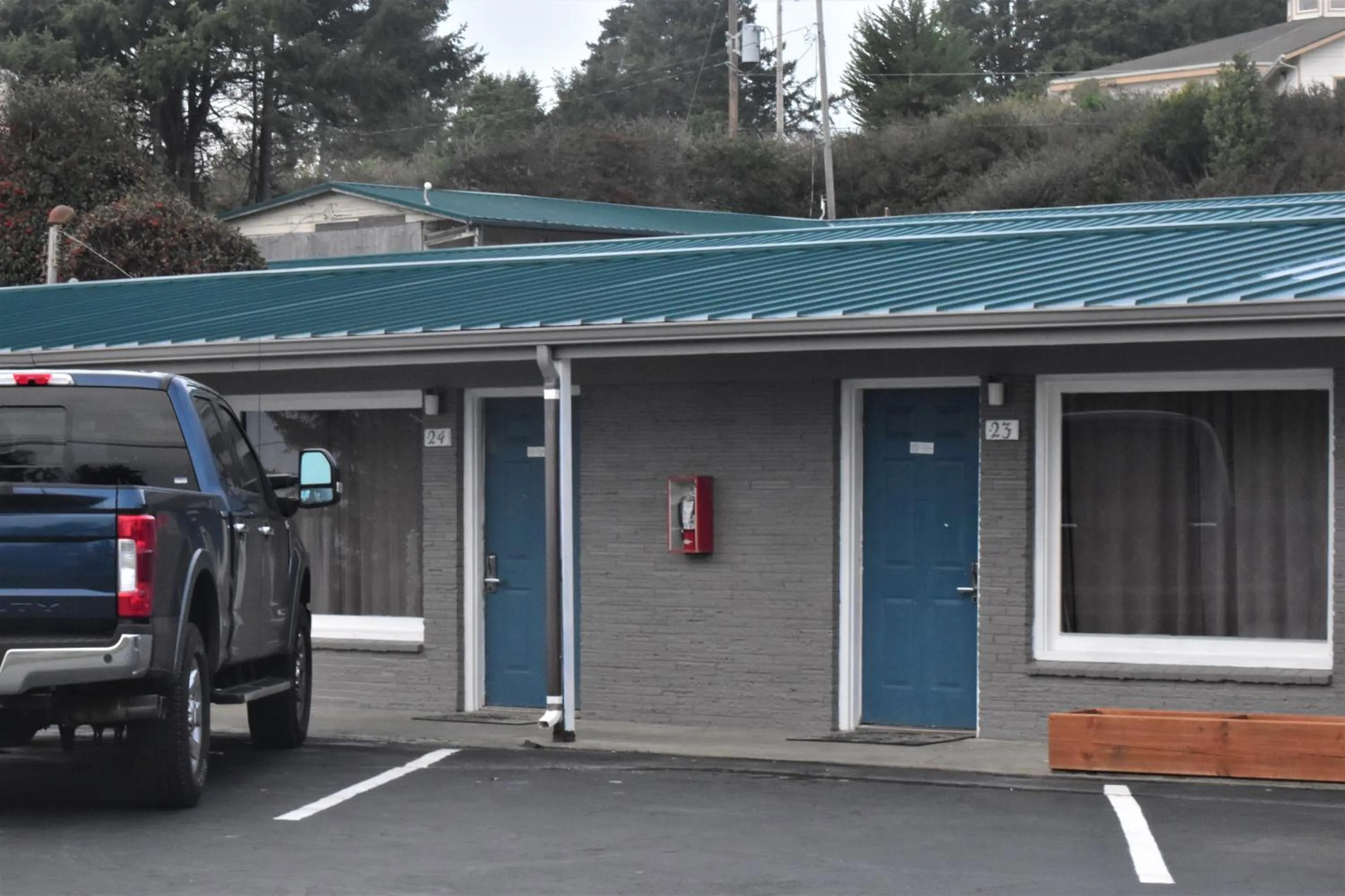 Property building in Blue Coast Inn & Suites