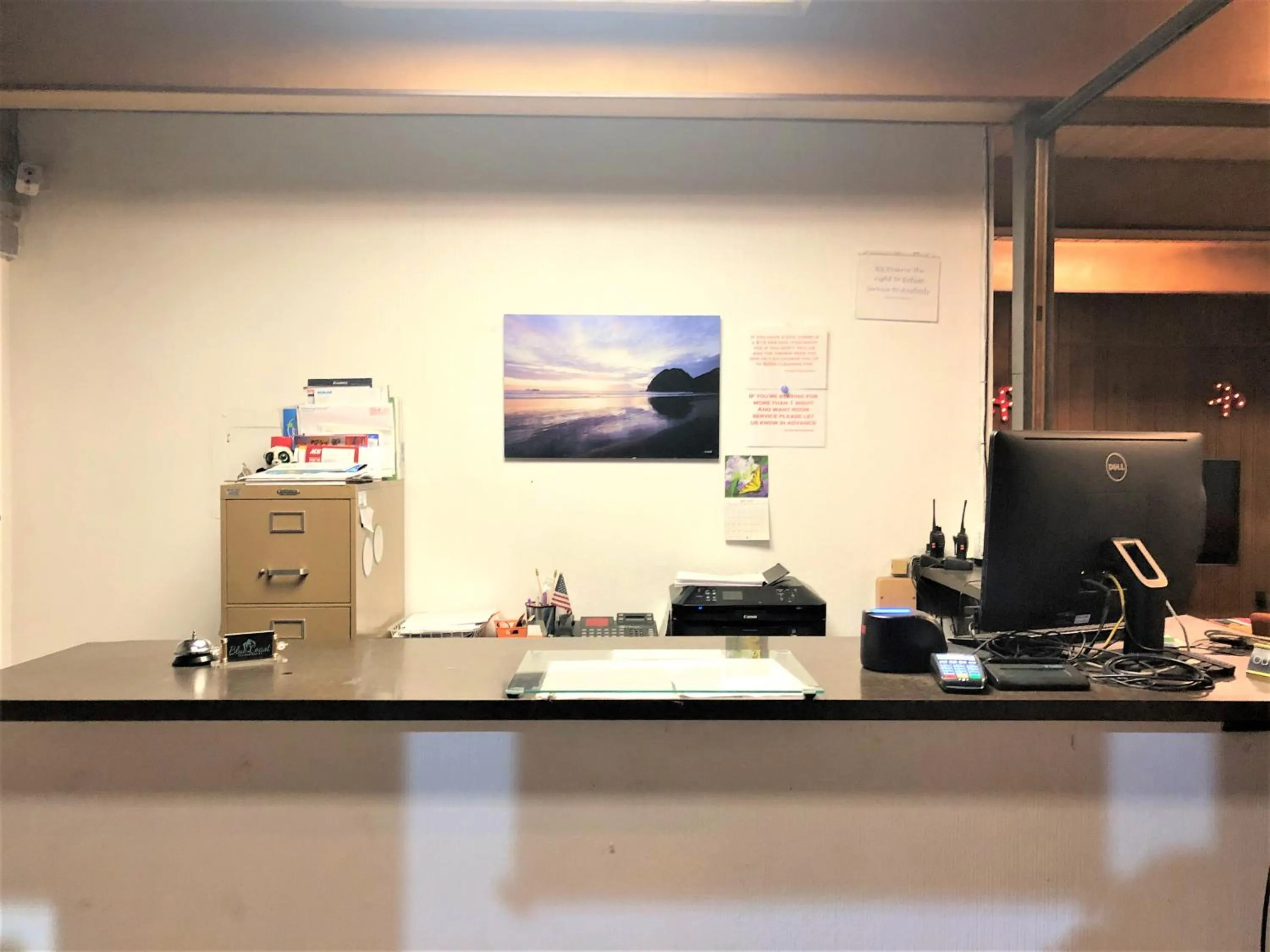 Lobby or reception in Blue Coast Inn & Suites