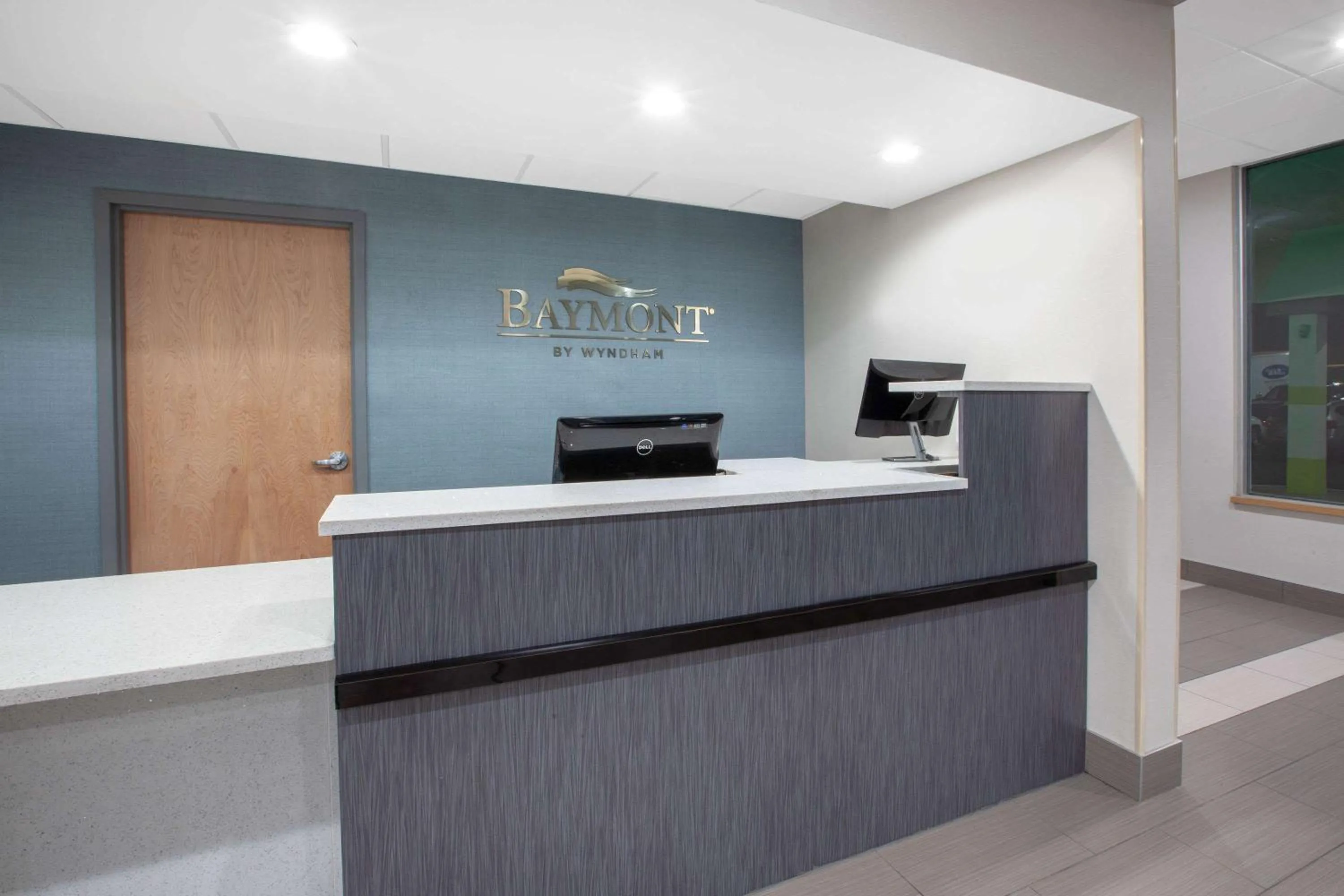 Lobby or reception in Baymont by Wyndham Grand Rapids Near Downtown