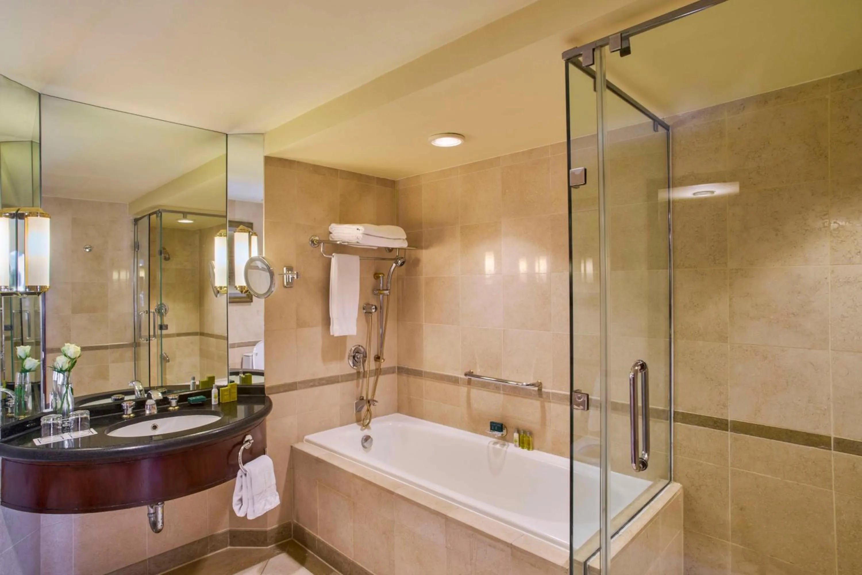 Bathroom in Hilton Cairo Grand Nile