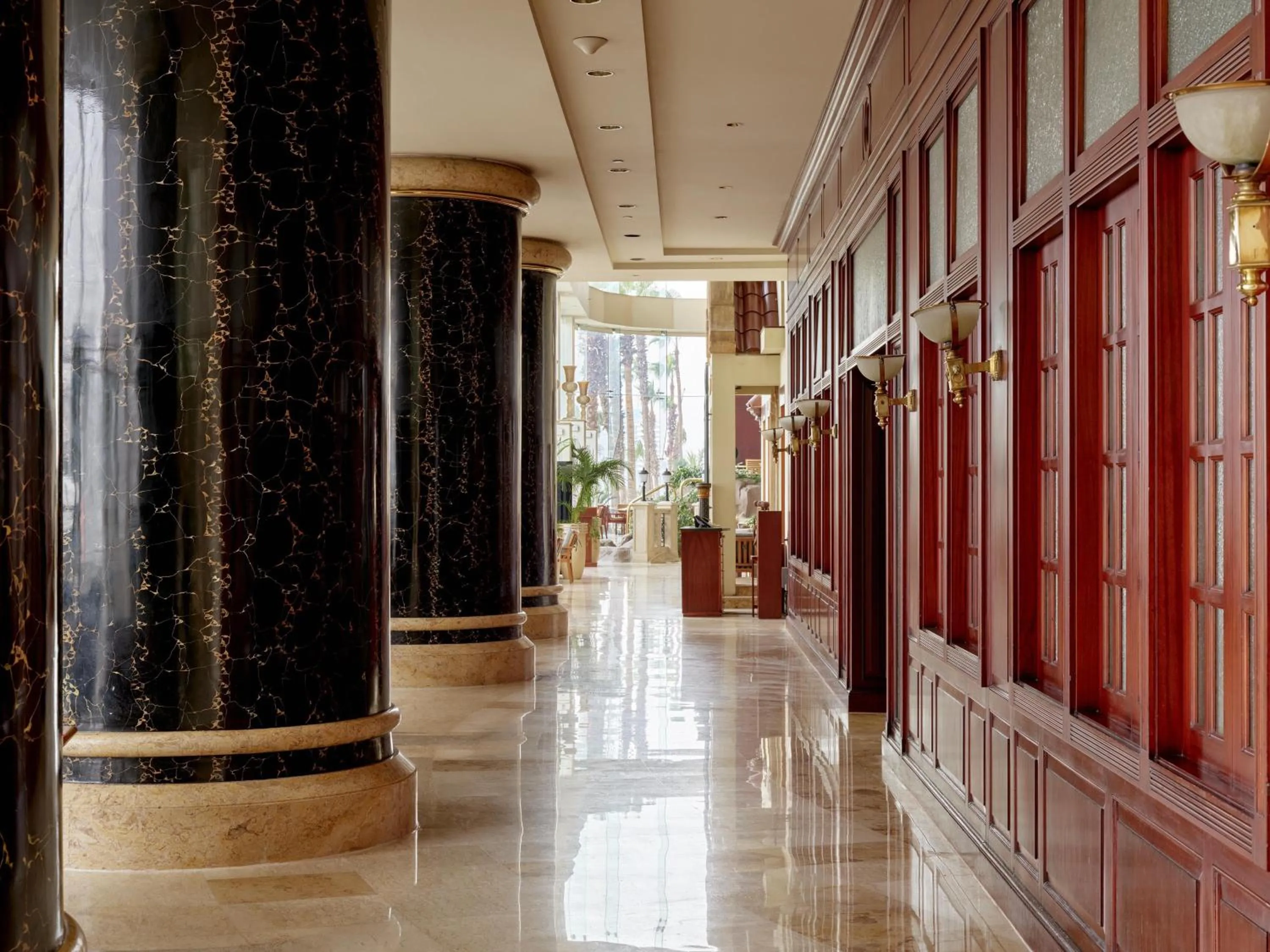 Lobby or reception in Hilton Cairo Grand Nile