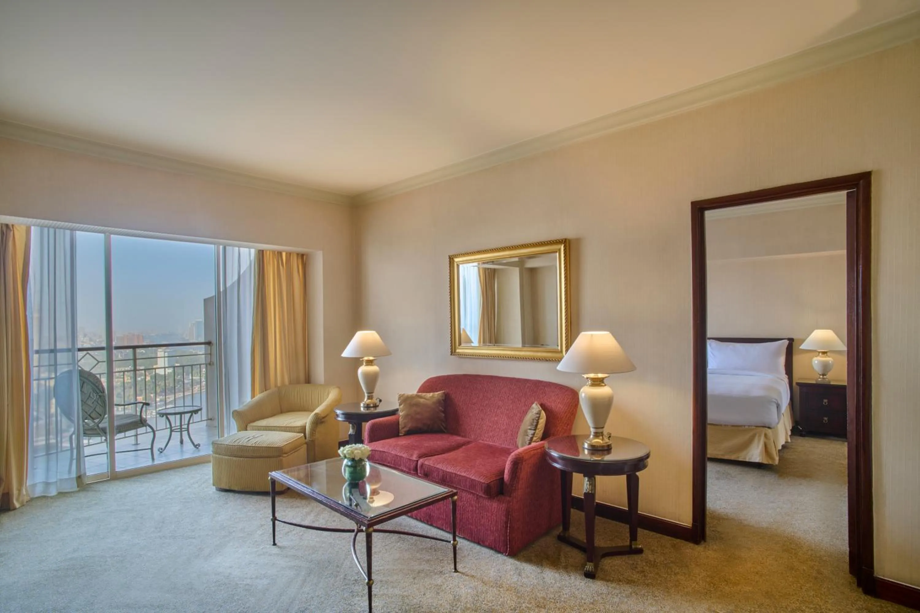 Balcony/Terrace in Hilton Cairo Grand Nile