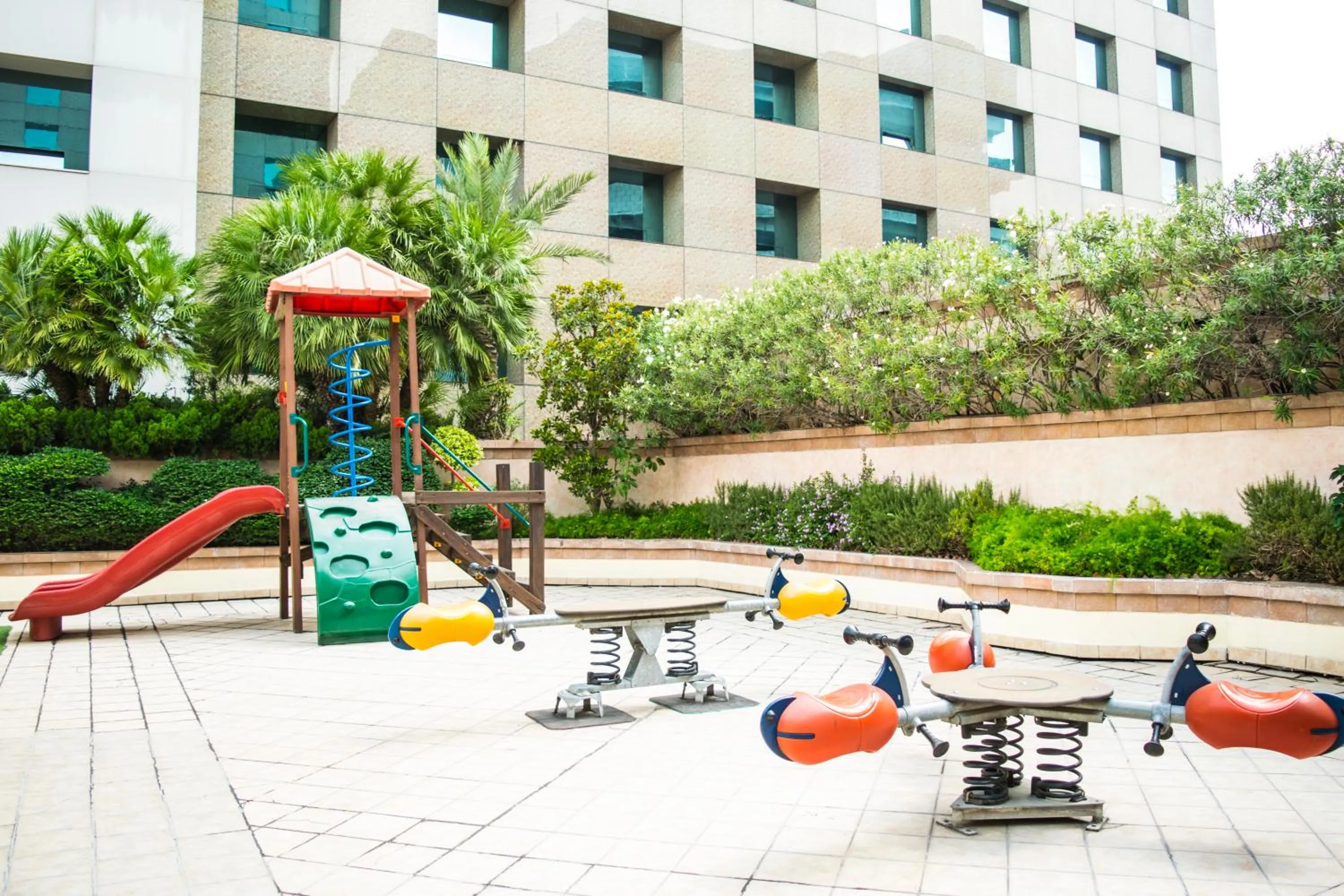 Children play ground in iStay Hotel Monterrey Histórico