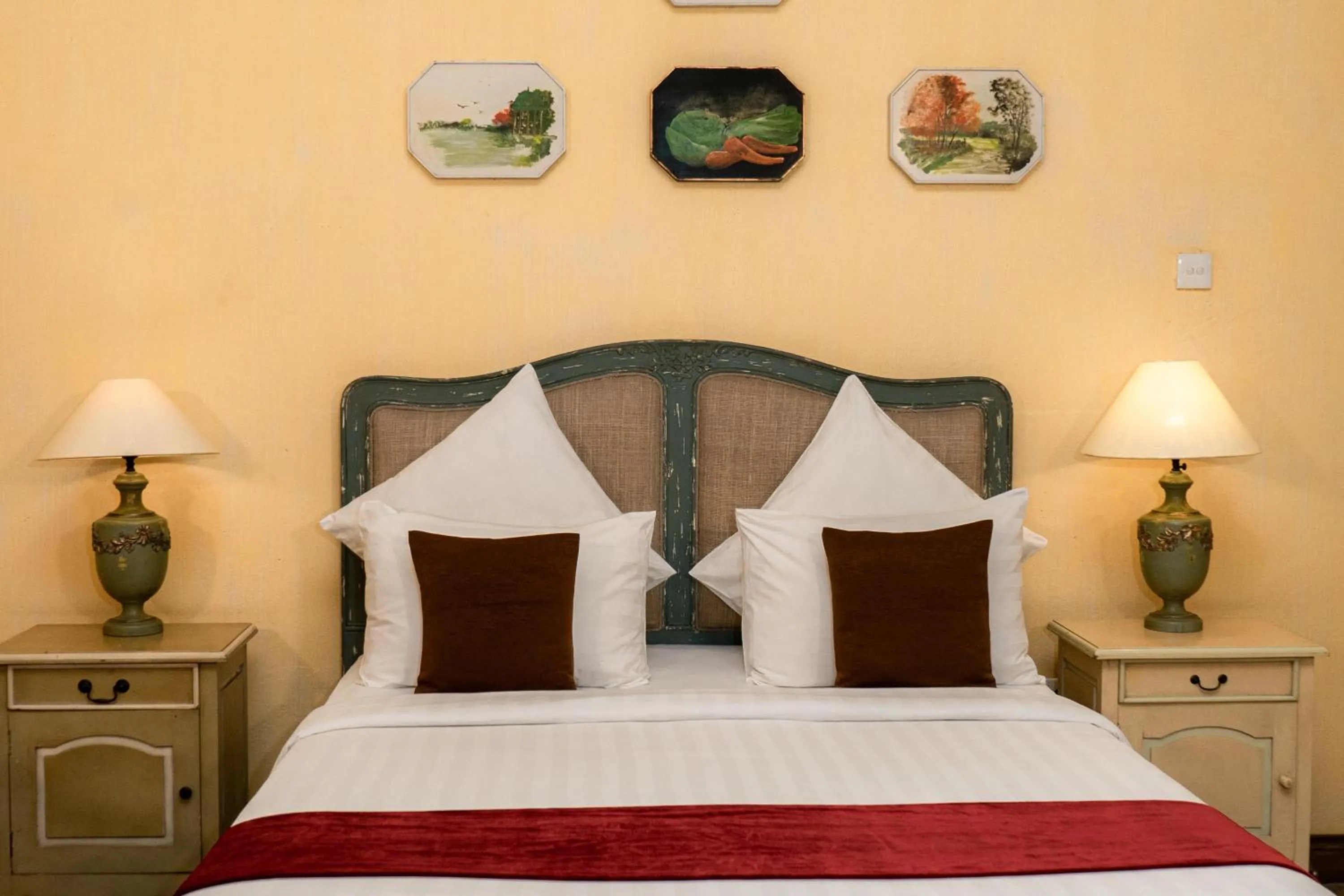 Bed in Kayu Arum Resort