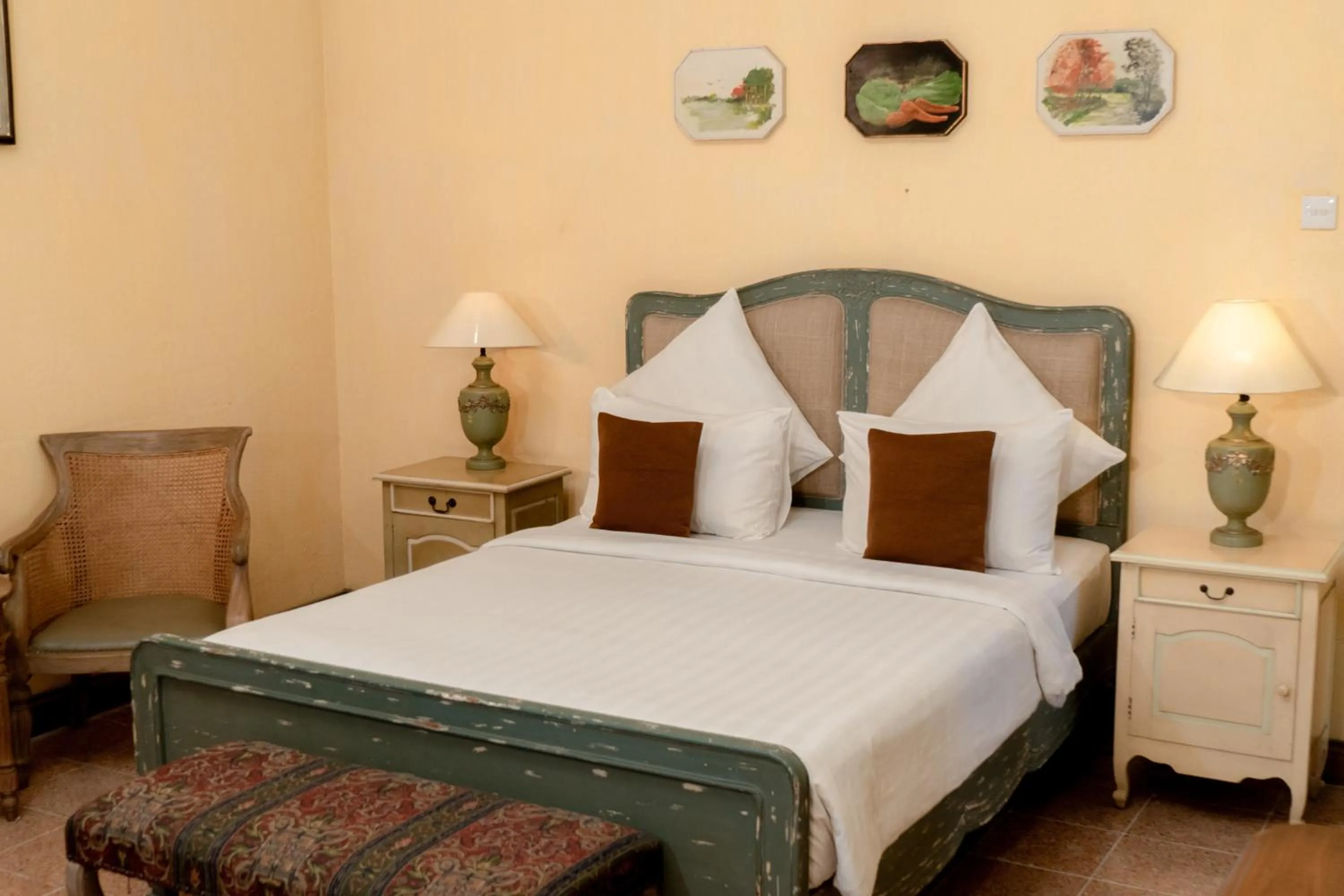 Bed in Kayu Arum Resort