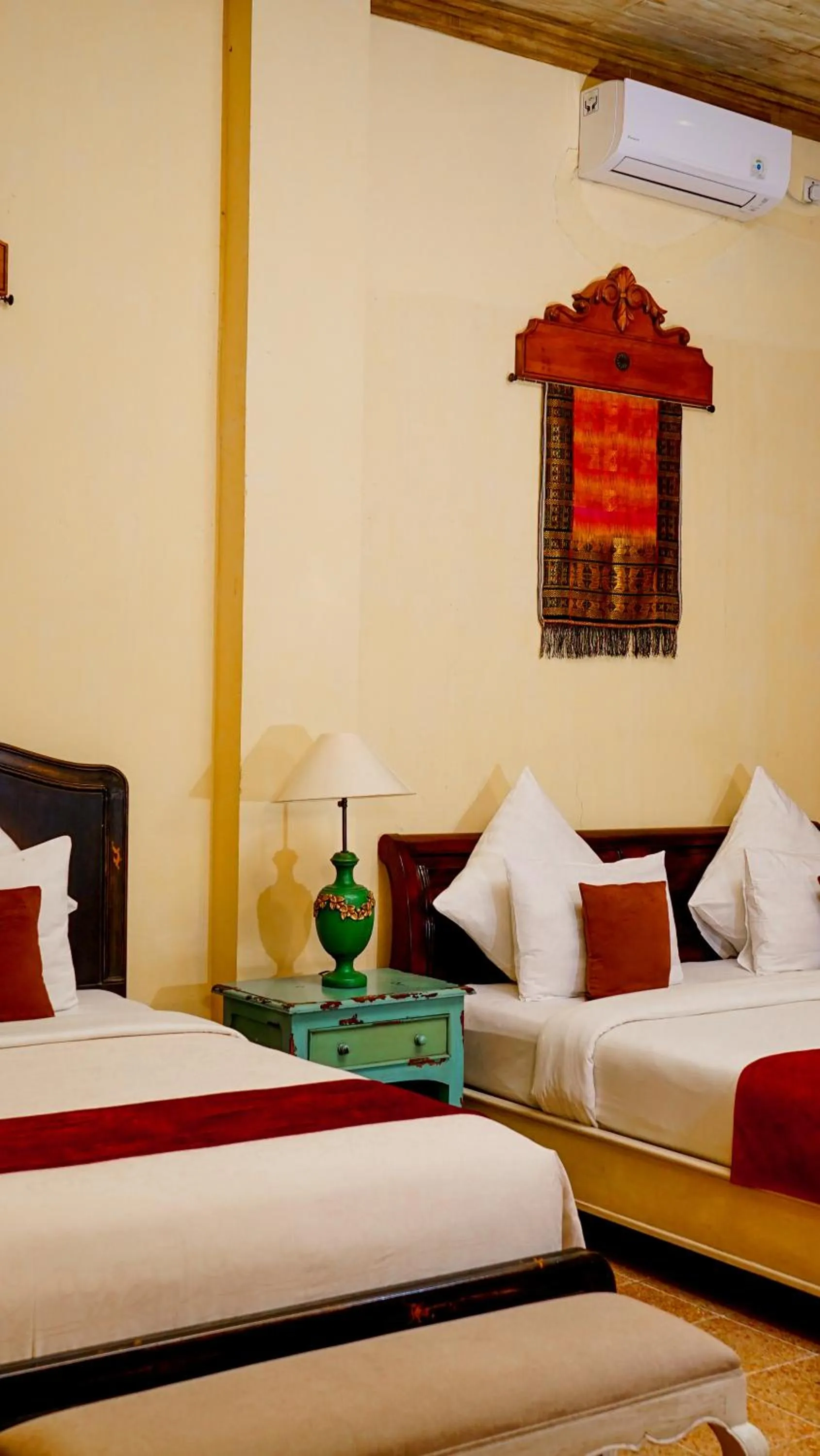 Bed in Kayu Arum Resort