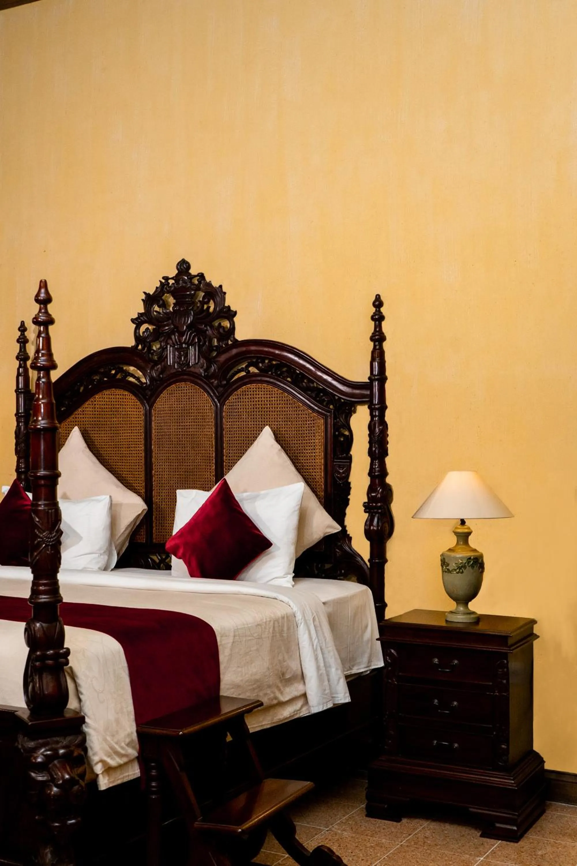 Bed in Kayu Arum Resort