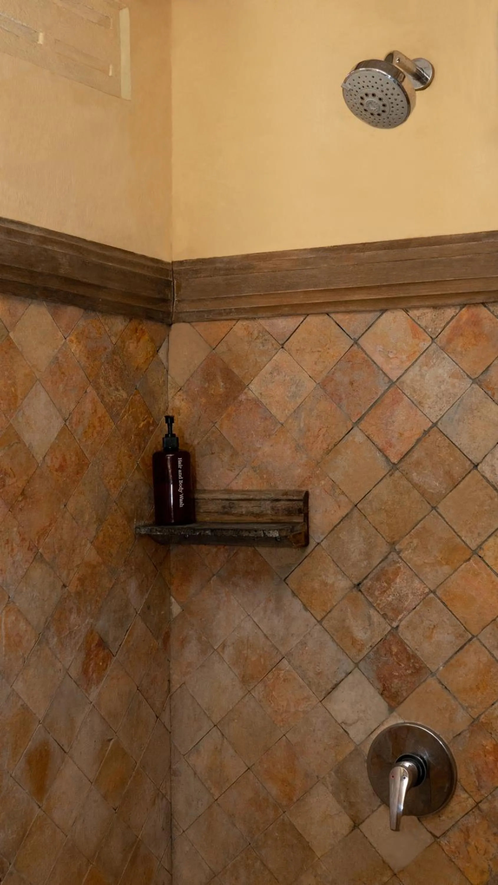 Shower in Kayu Arum Resort