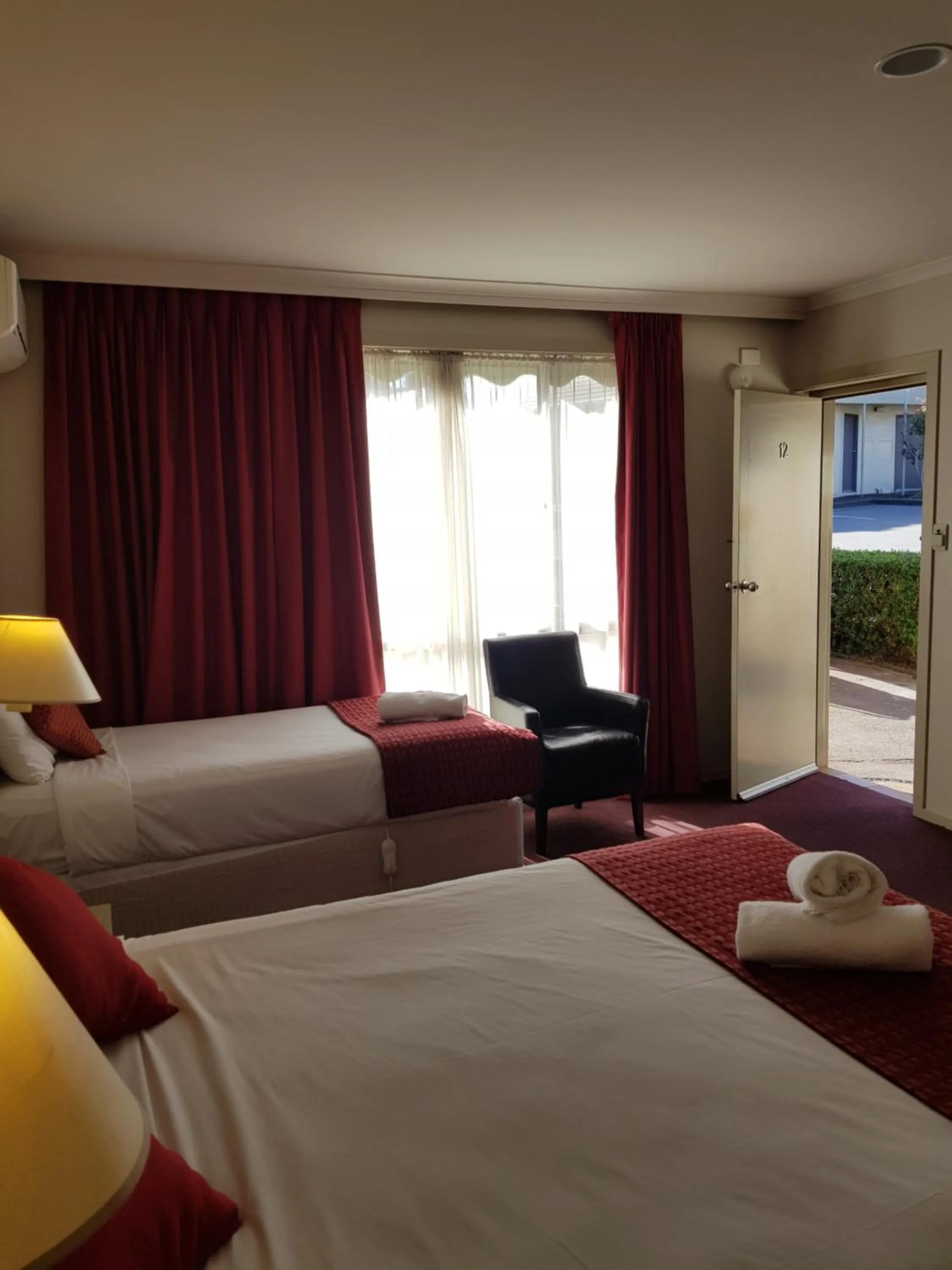 Bed in Ringwood Lake Inn