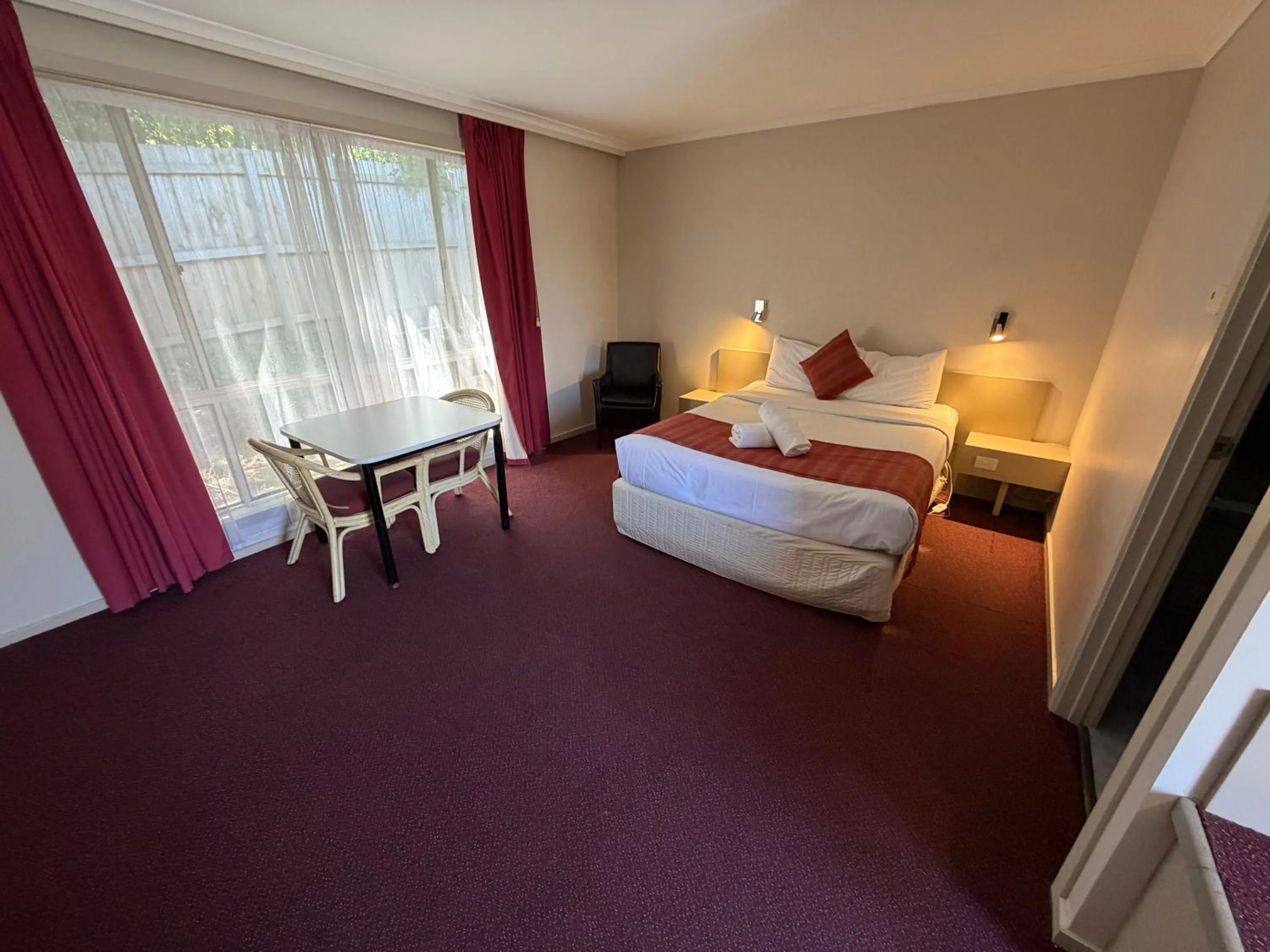 Bed in Ringwood Lake Inn