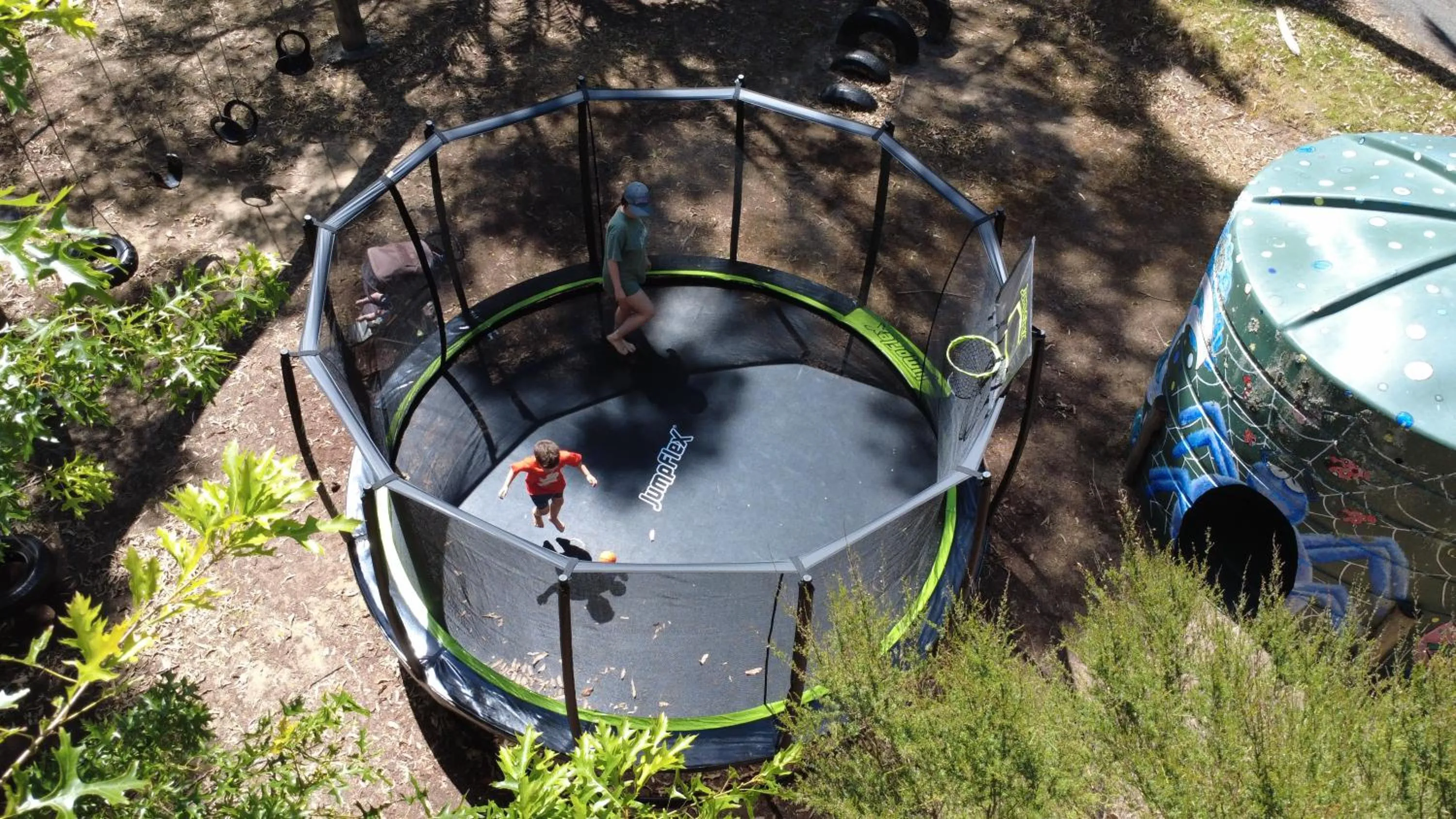 Children play ground in Ahipara TOP 10 Holiday Park