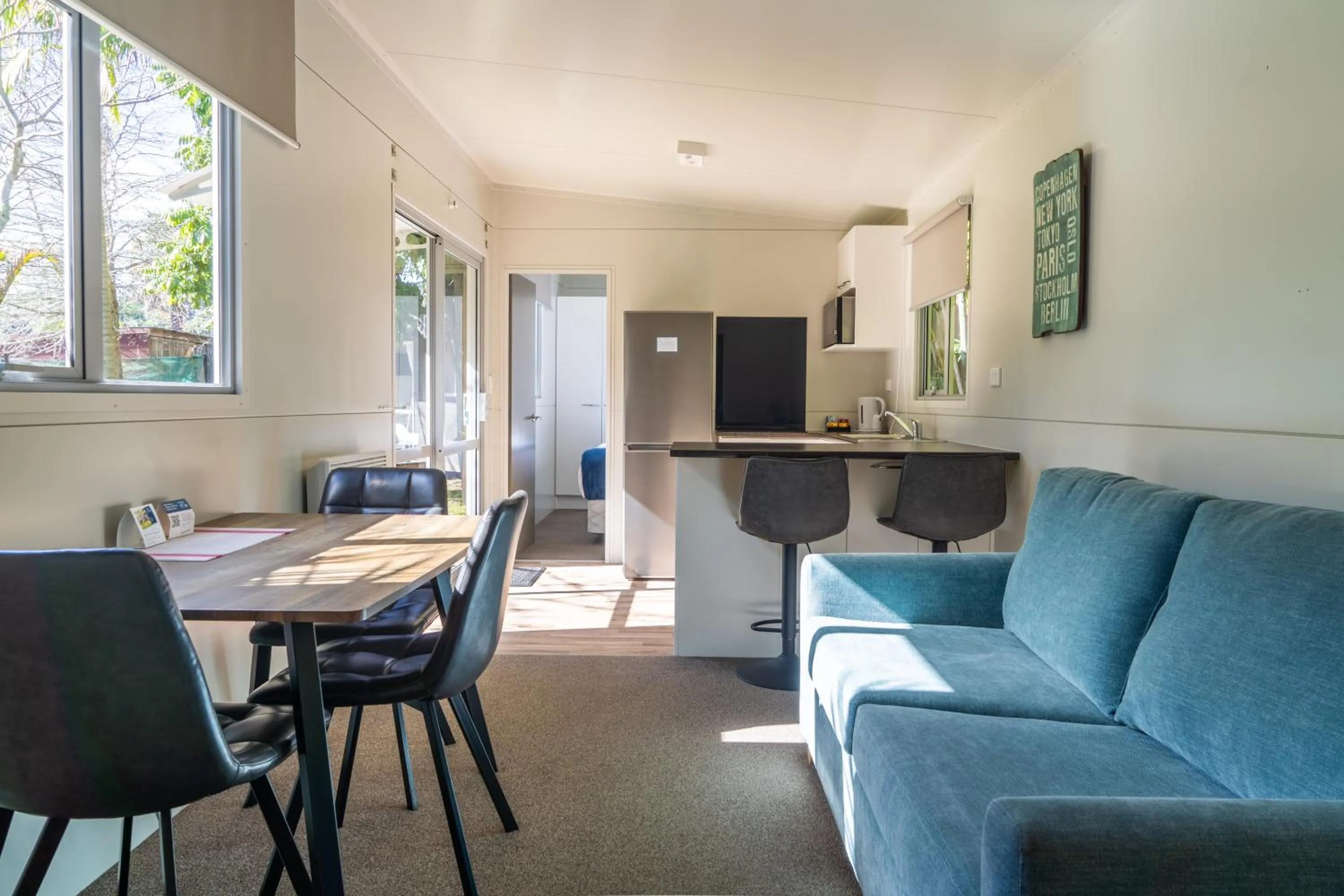 Living room in Ahipara TOP 10 Holiday Park