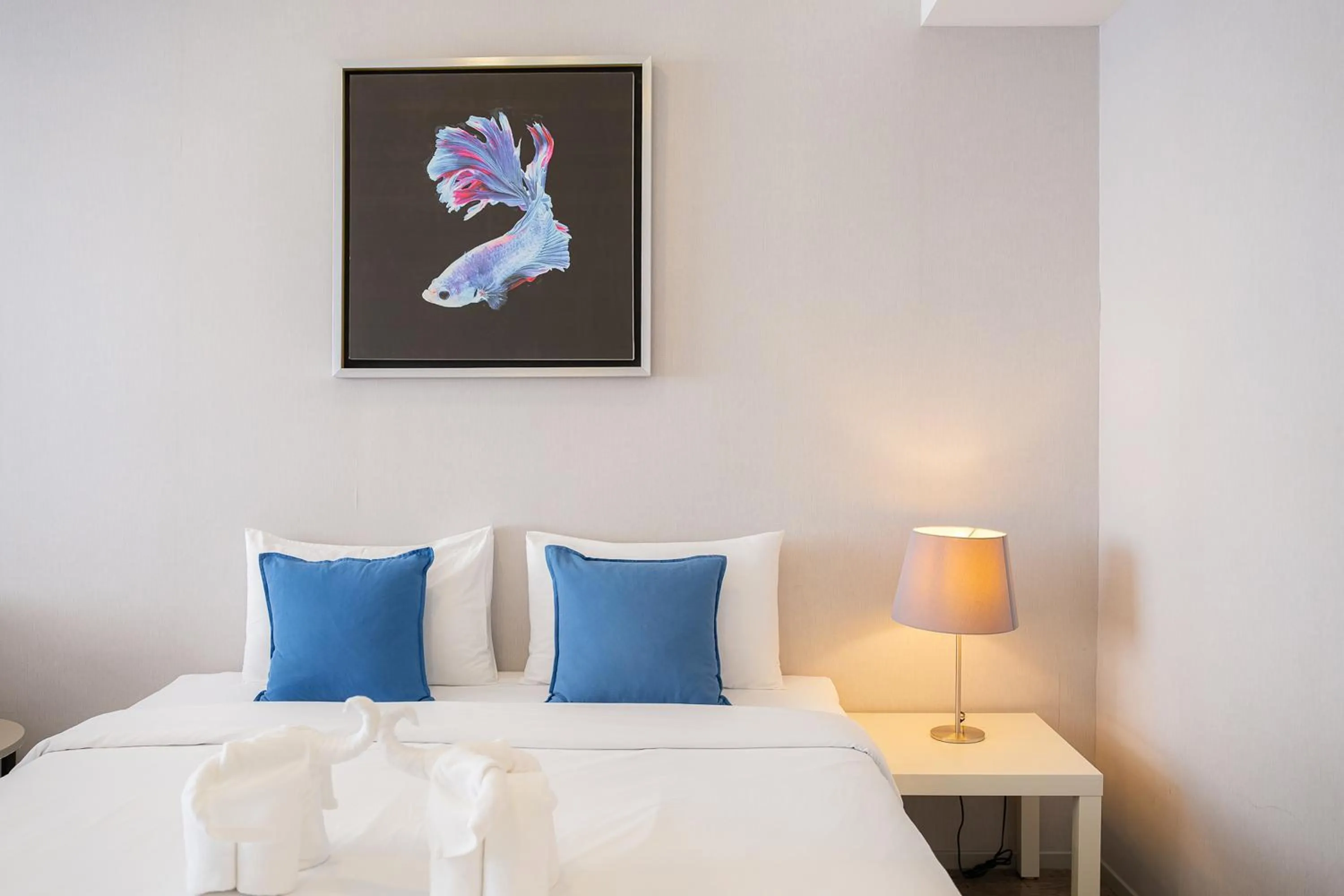 Bed in Ratchadamnoen Residence