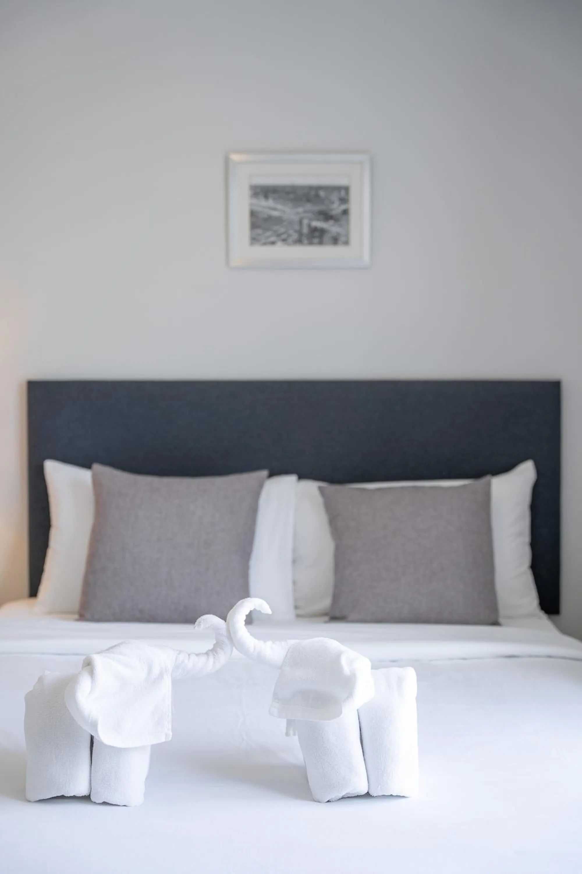 Bed in Ratchadamnoen Residence