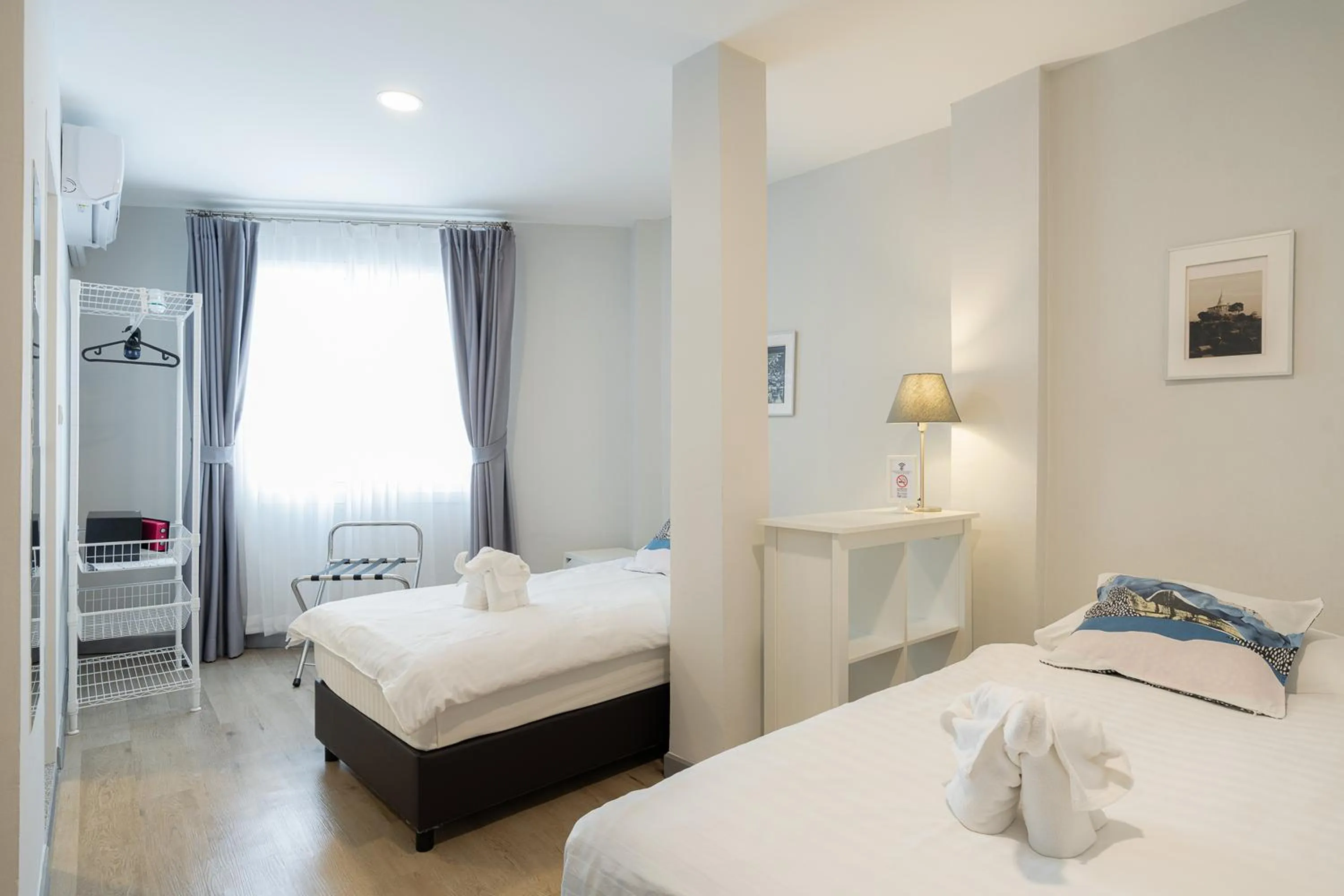 Bed in Ratchadamnoen Residence