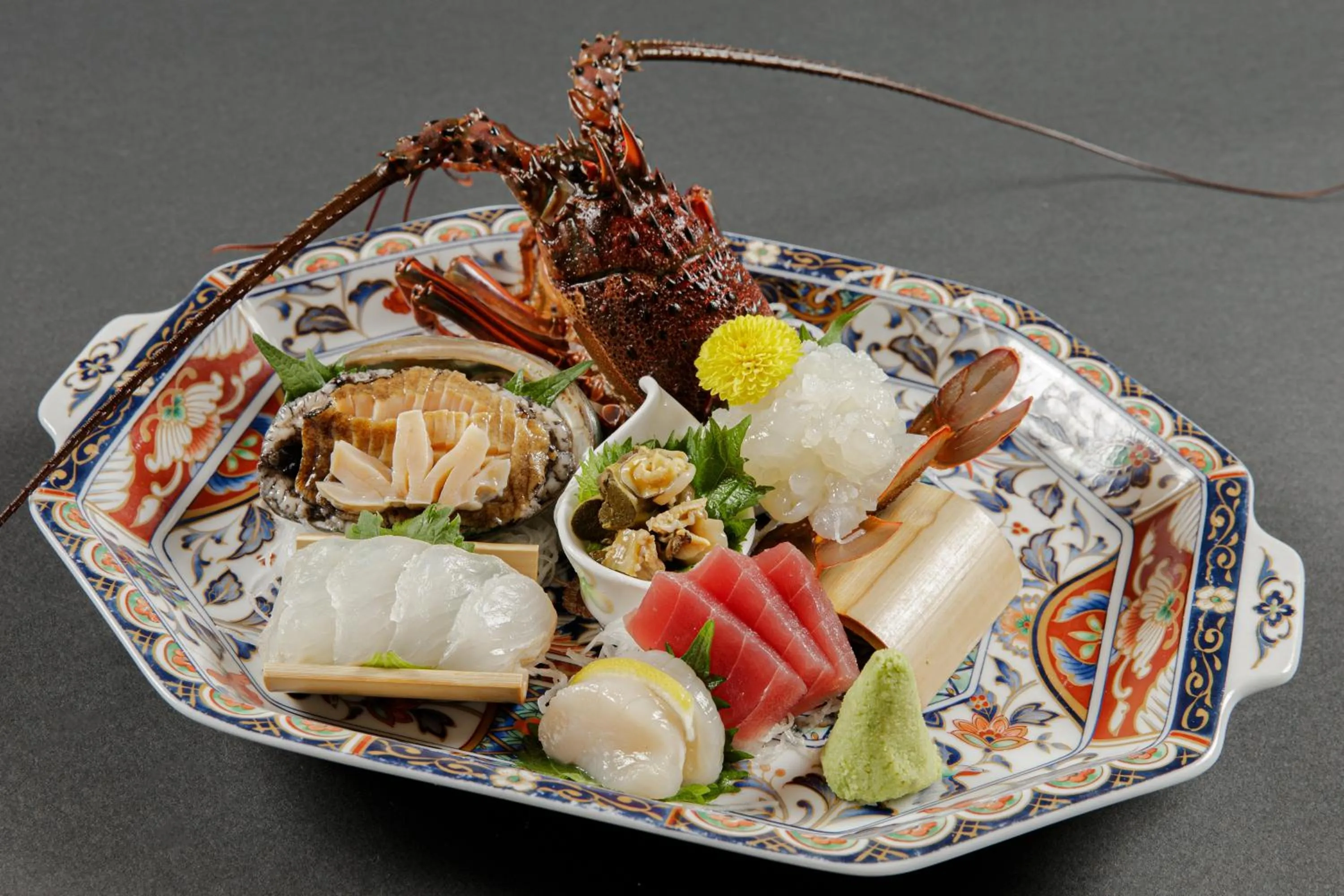 Asian breakfast in Kinokuniya Ryokan