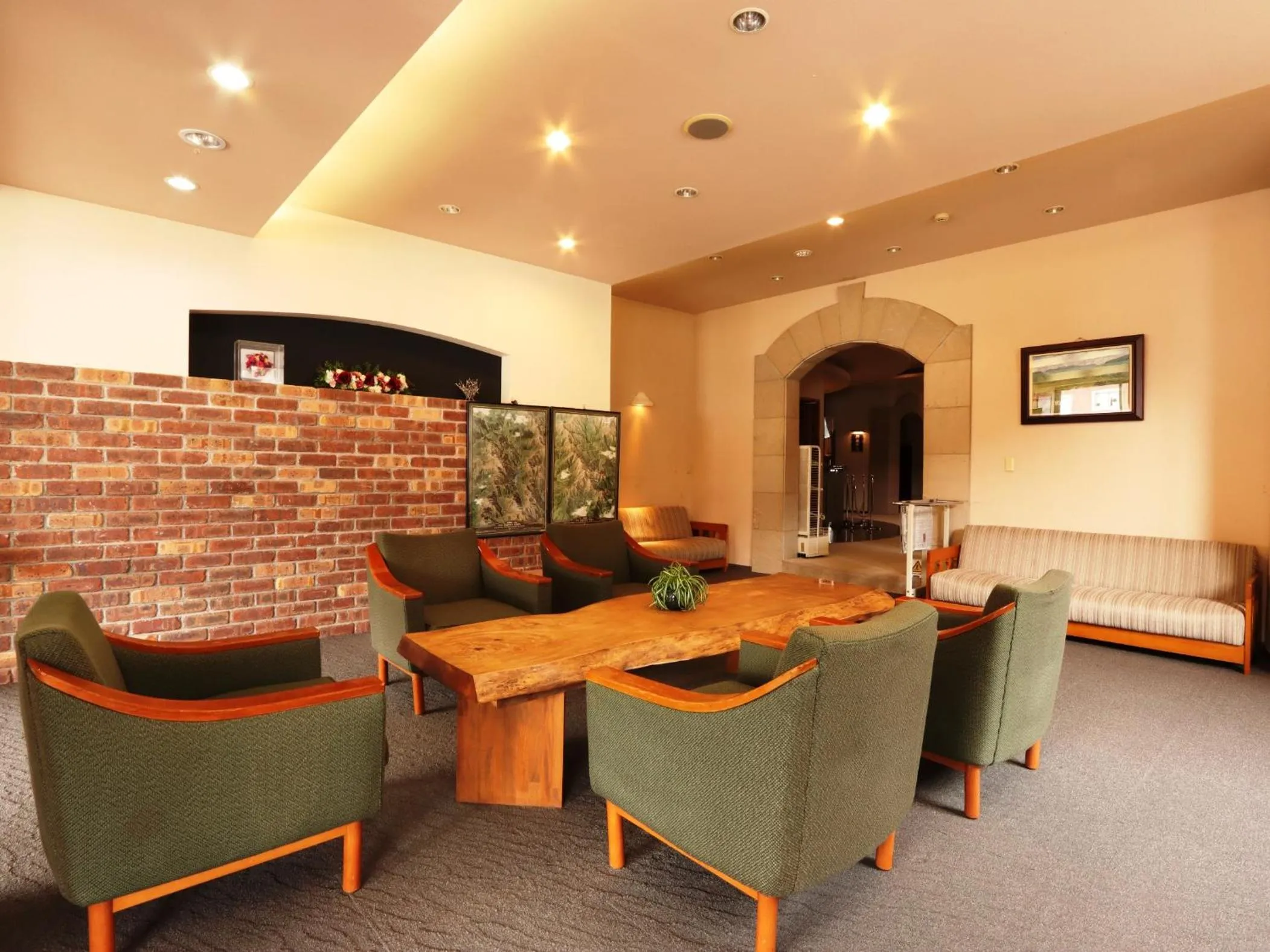 Living room in Hotel Cerulean Alpine