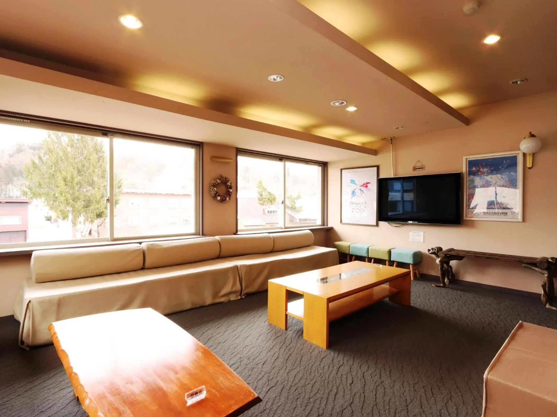 Living room in Hotel Cerulean Alpine
