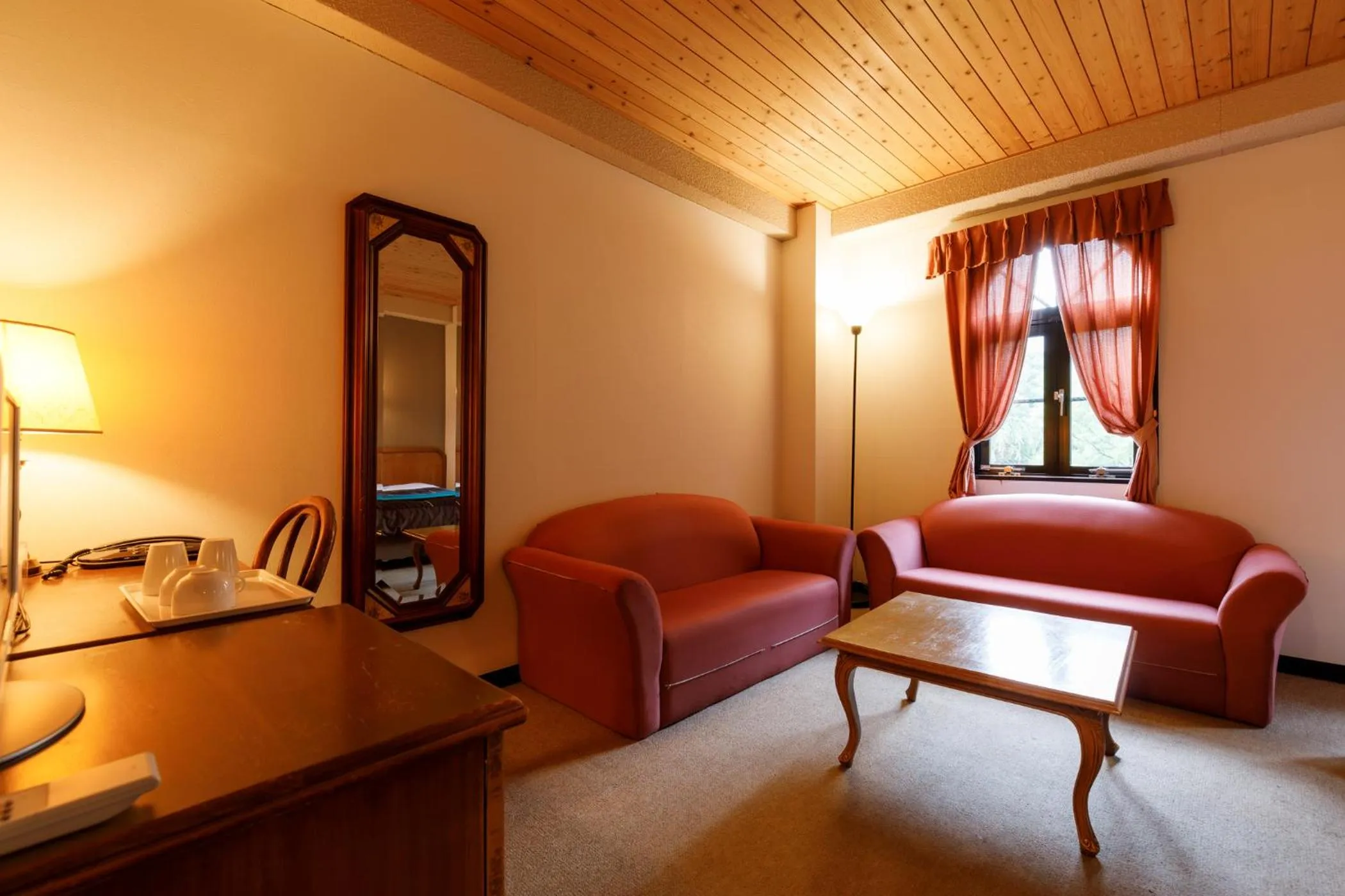 Living room in ホテルけやきの樹