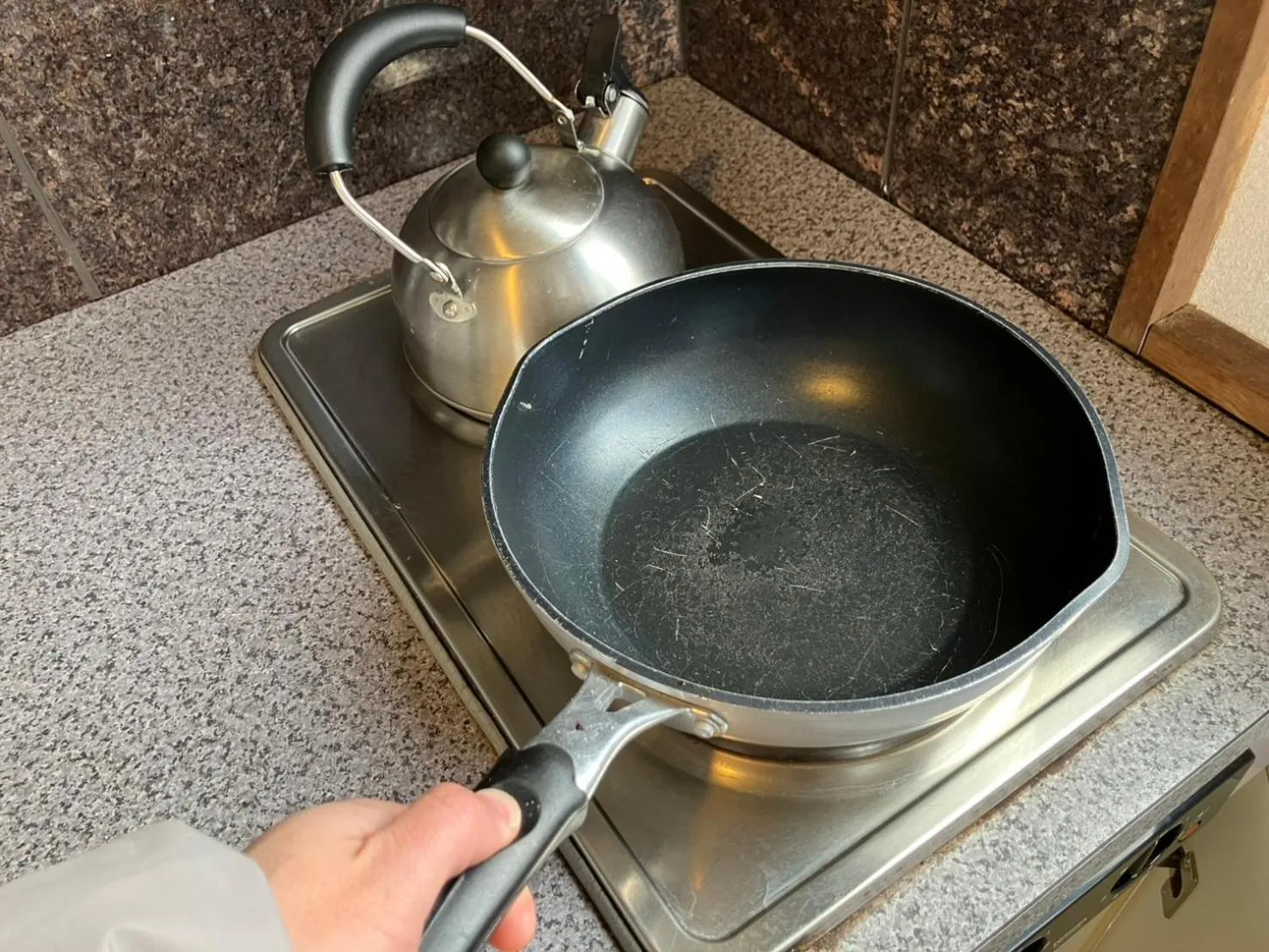 Kitchen or kitchenette in コンドミニアム白馬五竜