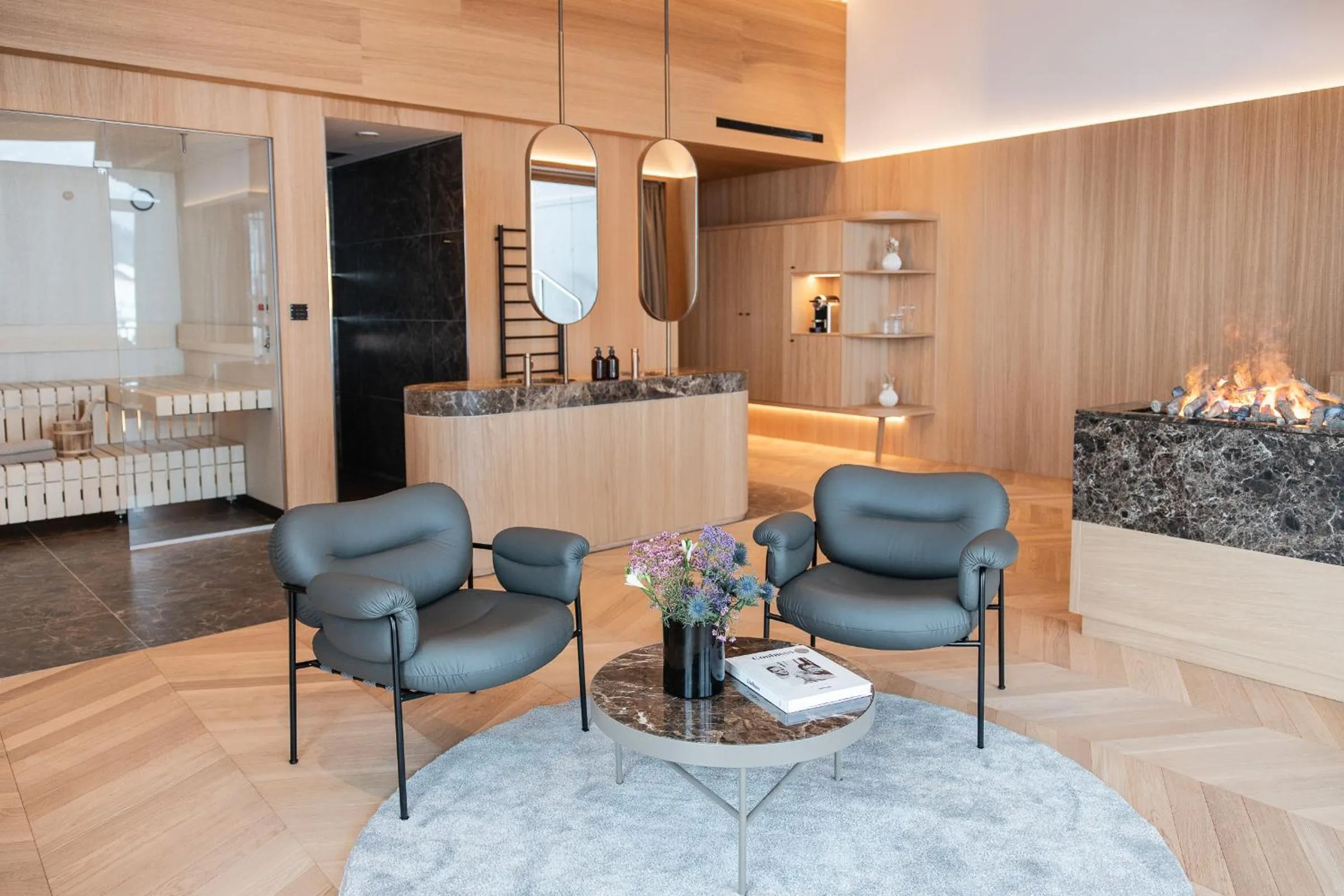 Living room in Hotel Nesslerhof