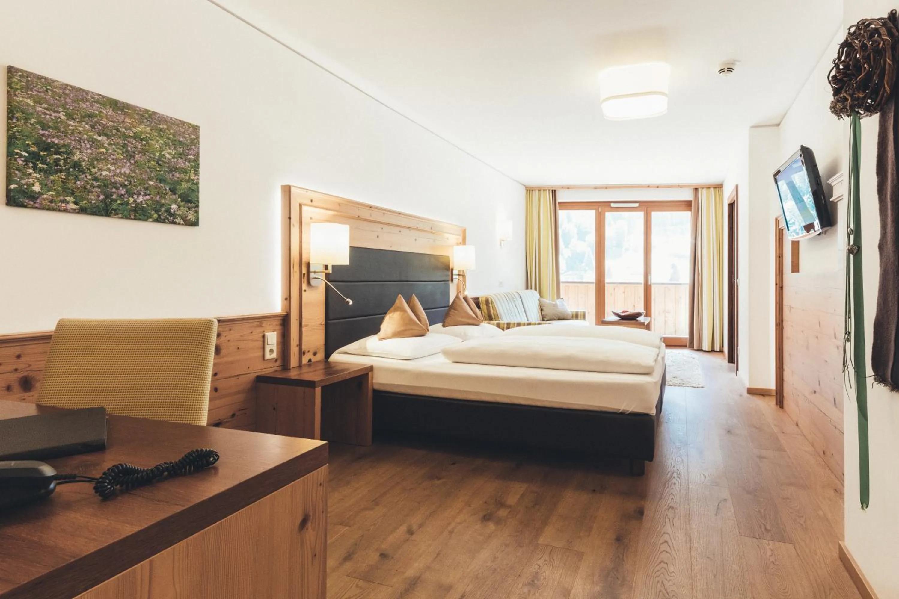 Bedroom, Bed in Hotel Nesslerhof