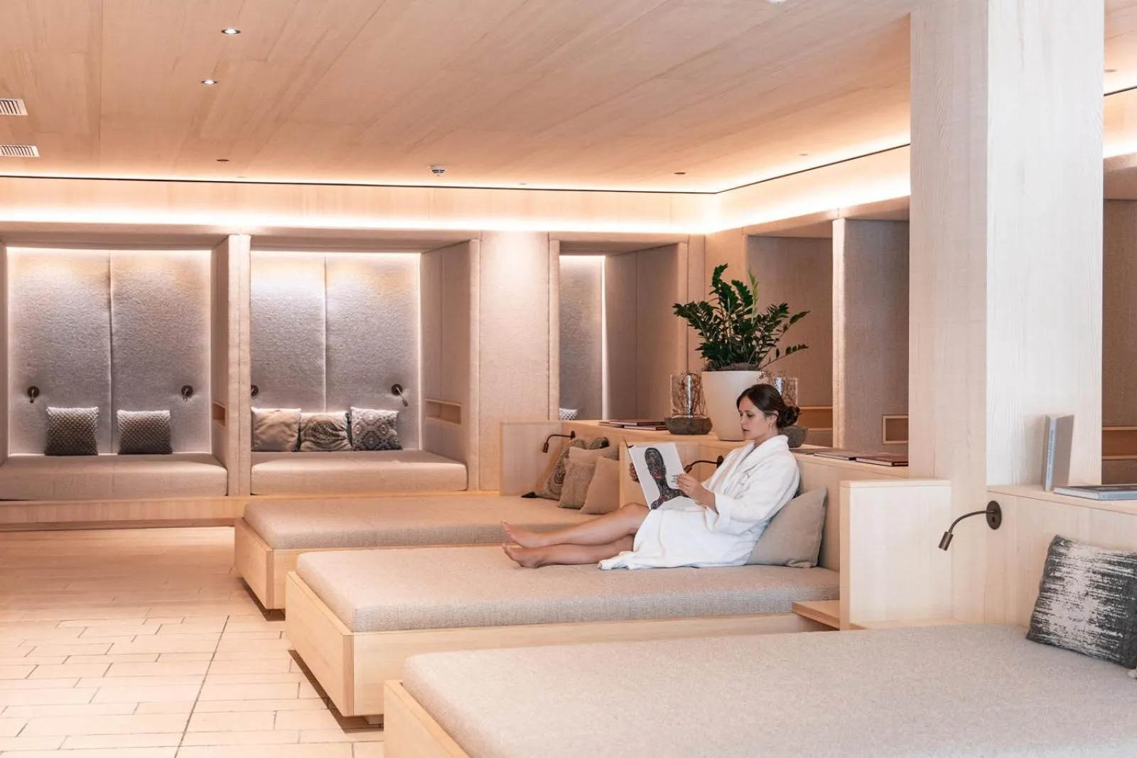 Spa and wellness centre/facilities in Hotel Nesslerhof