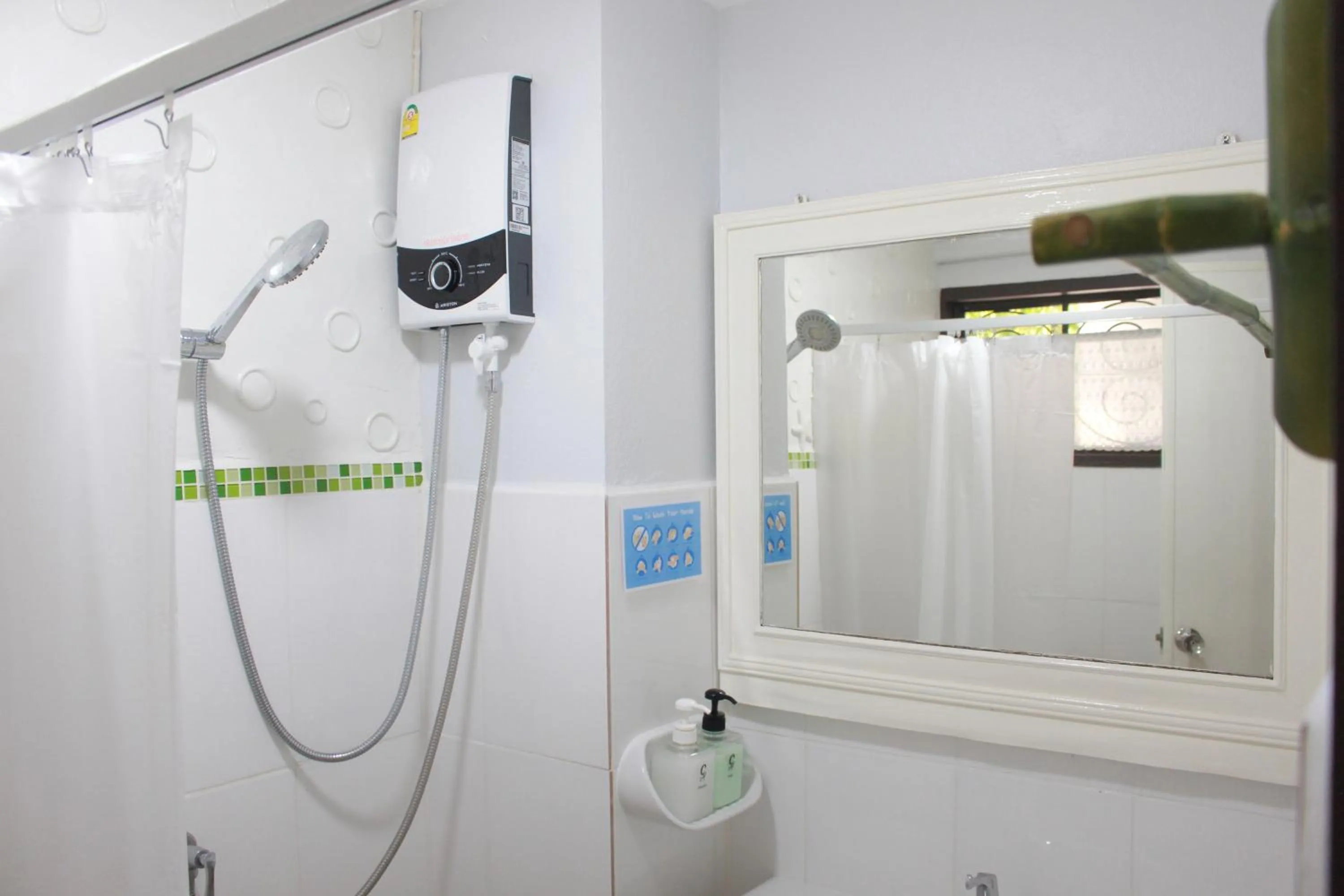 Shower in Shan Boutique hotel