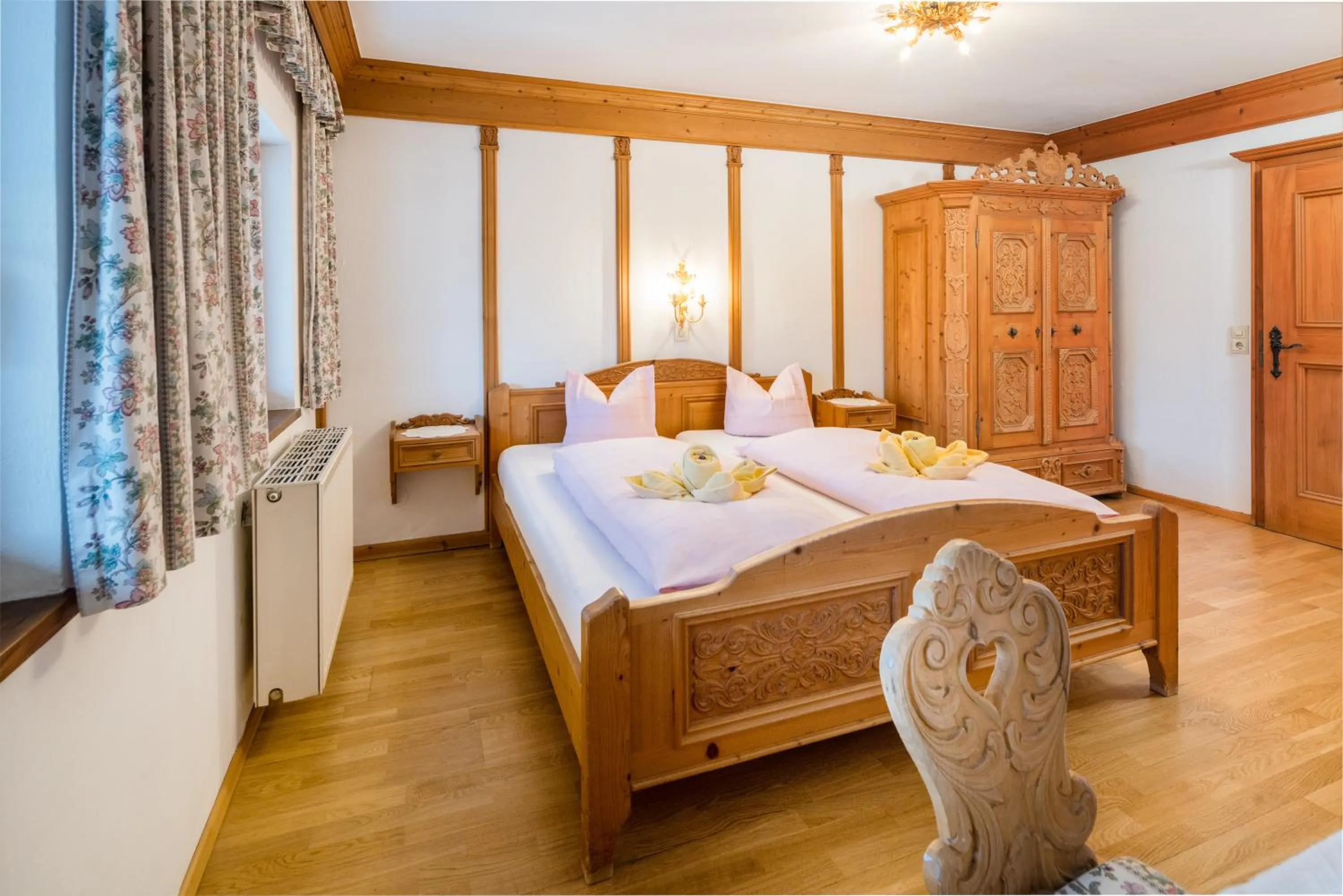 Bed in Pension Rainhof