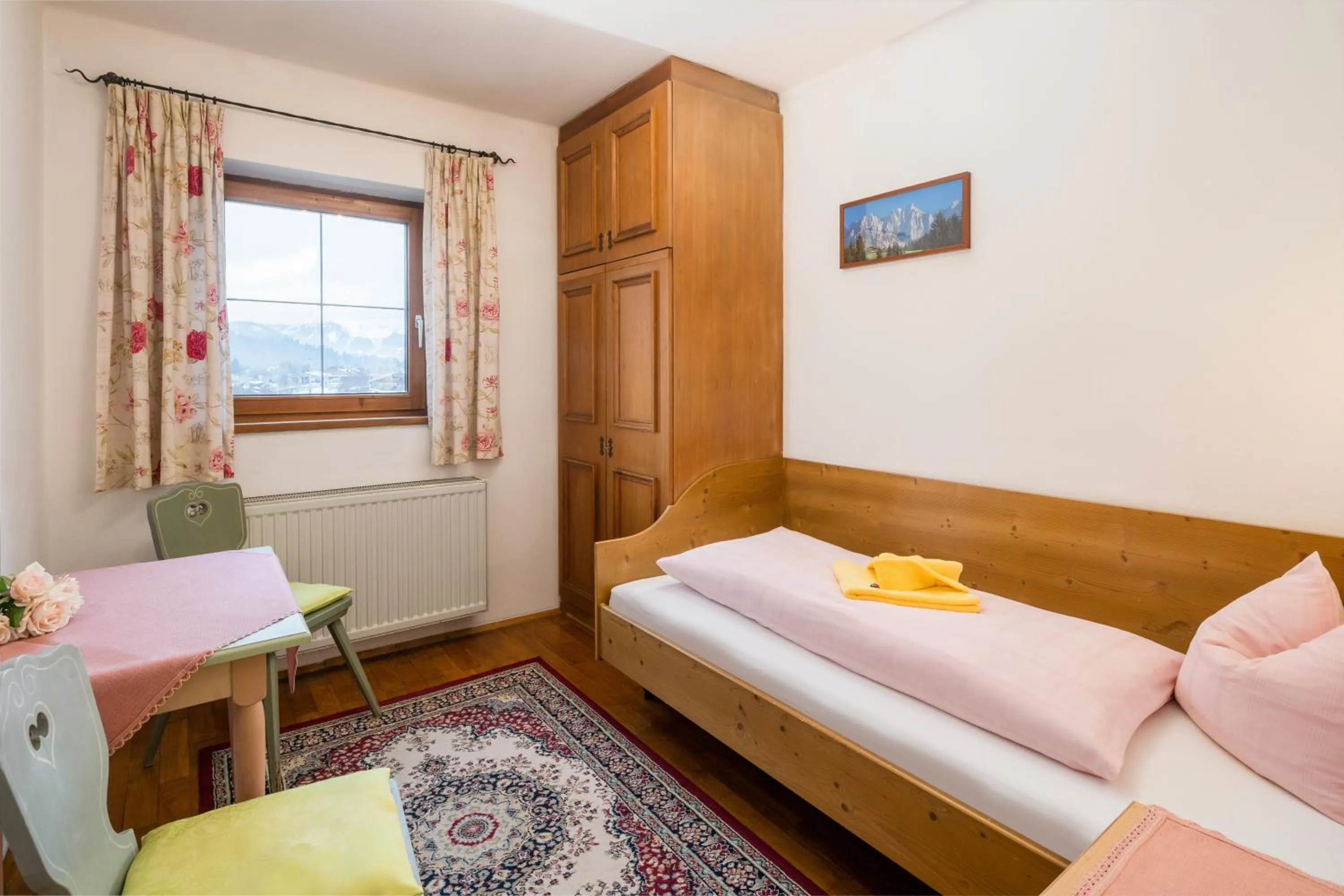 Bed in Pension Rainhof