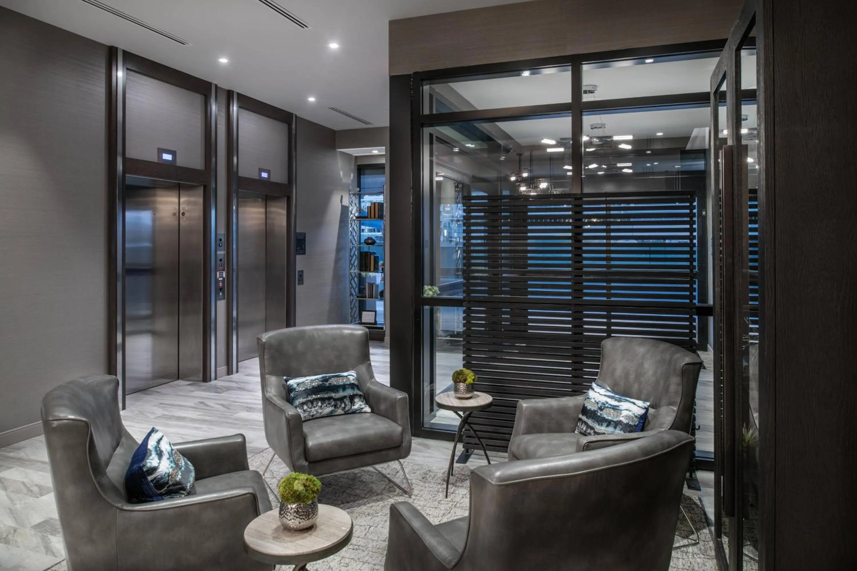 Lobby or reception in Residence Inn by Marriott Weehawken